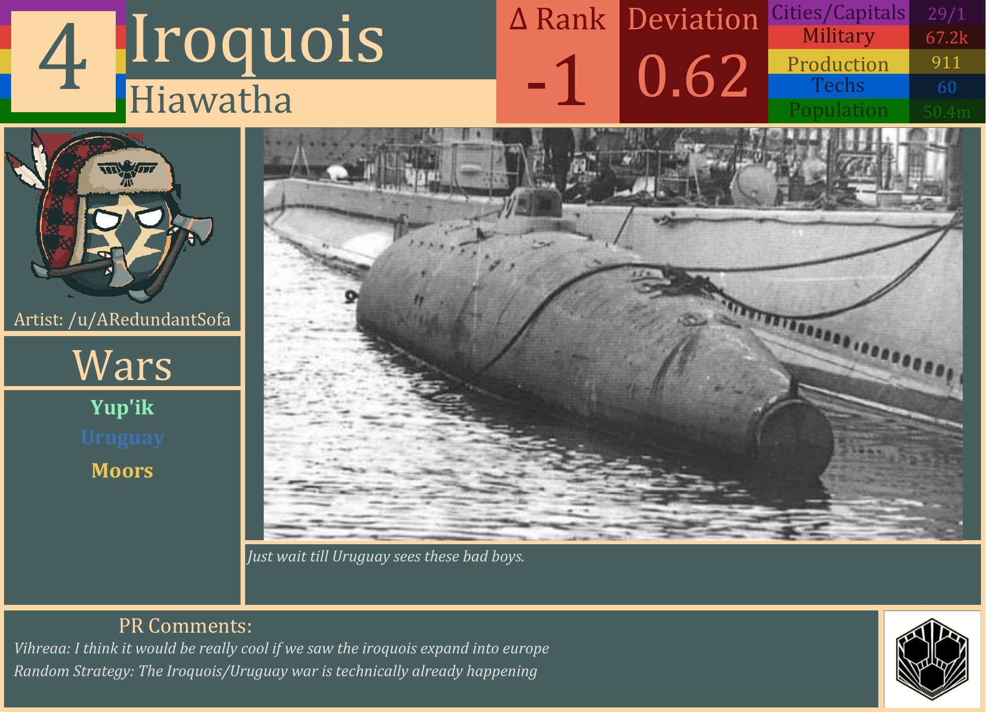 CBR In-Game Screenshot of Iroquois