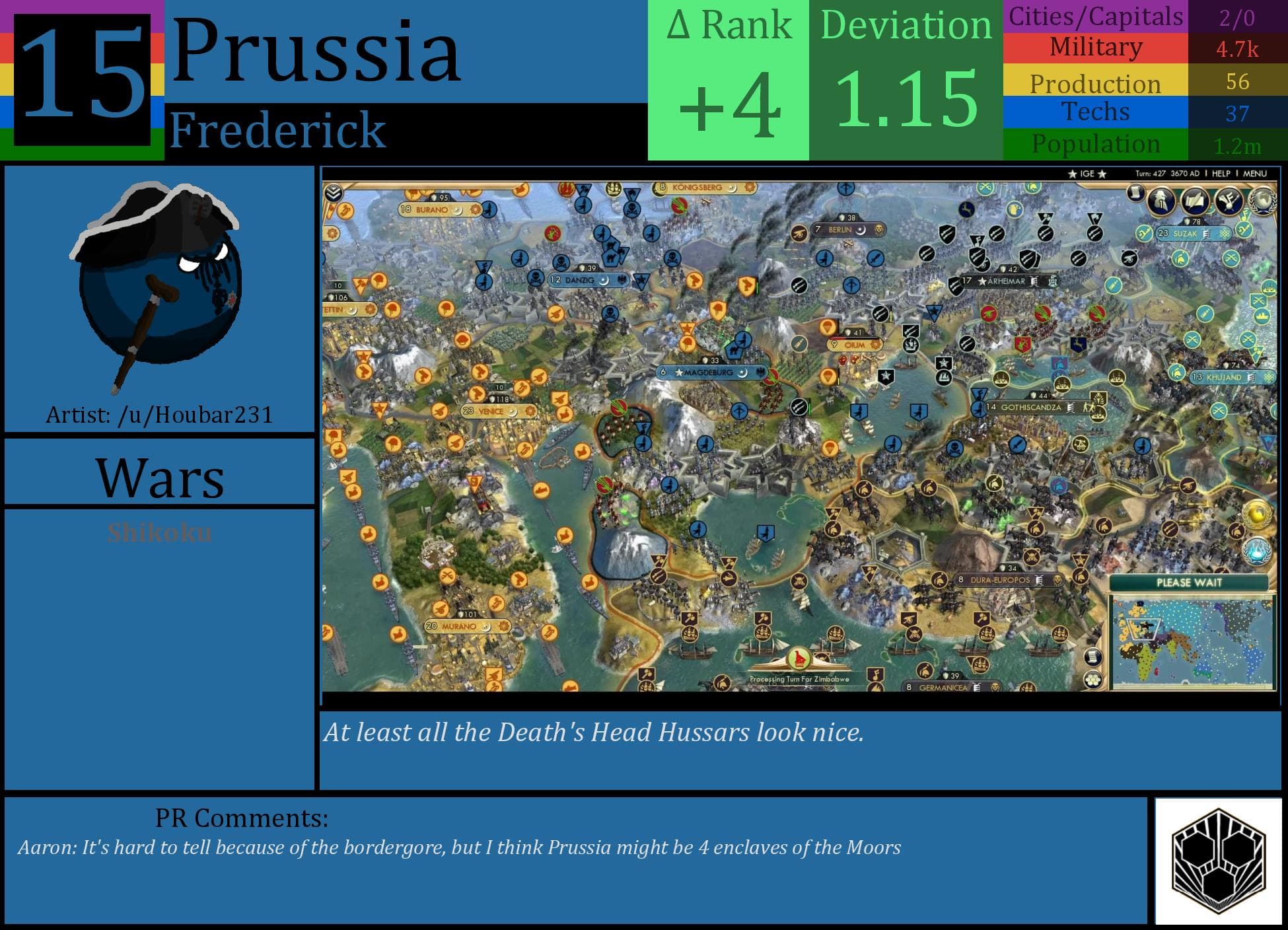 CBR In-Game Screenshot of Prussia