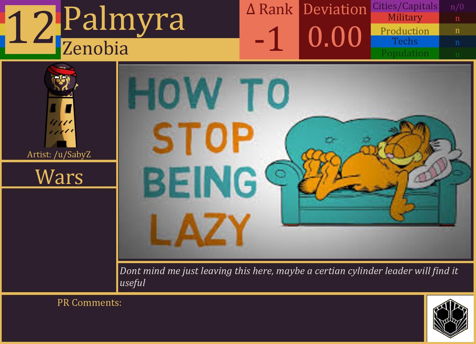 CBR In-Game Screenshot of Palmyra