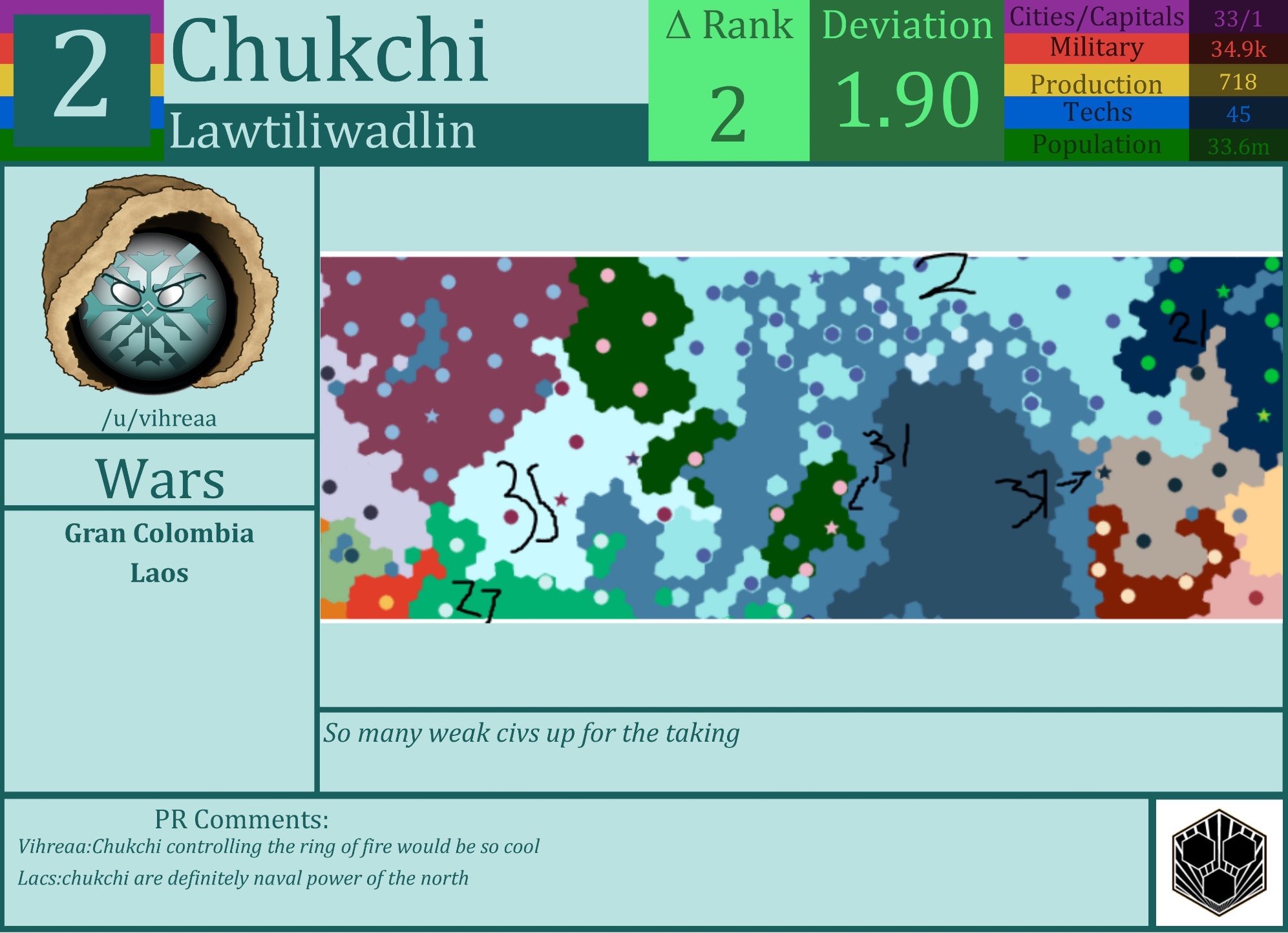 CBR In-Game Screenshot of The Chukchi