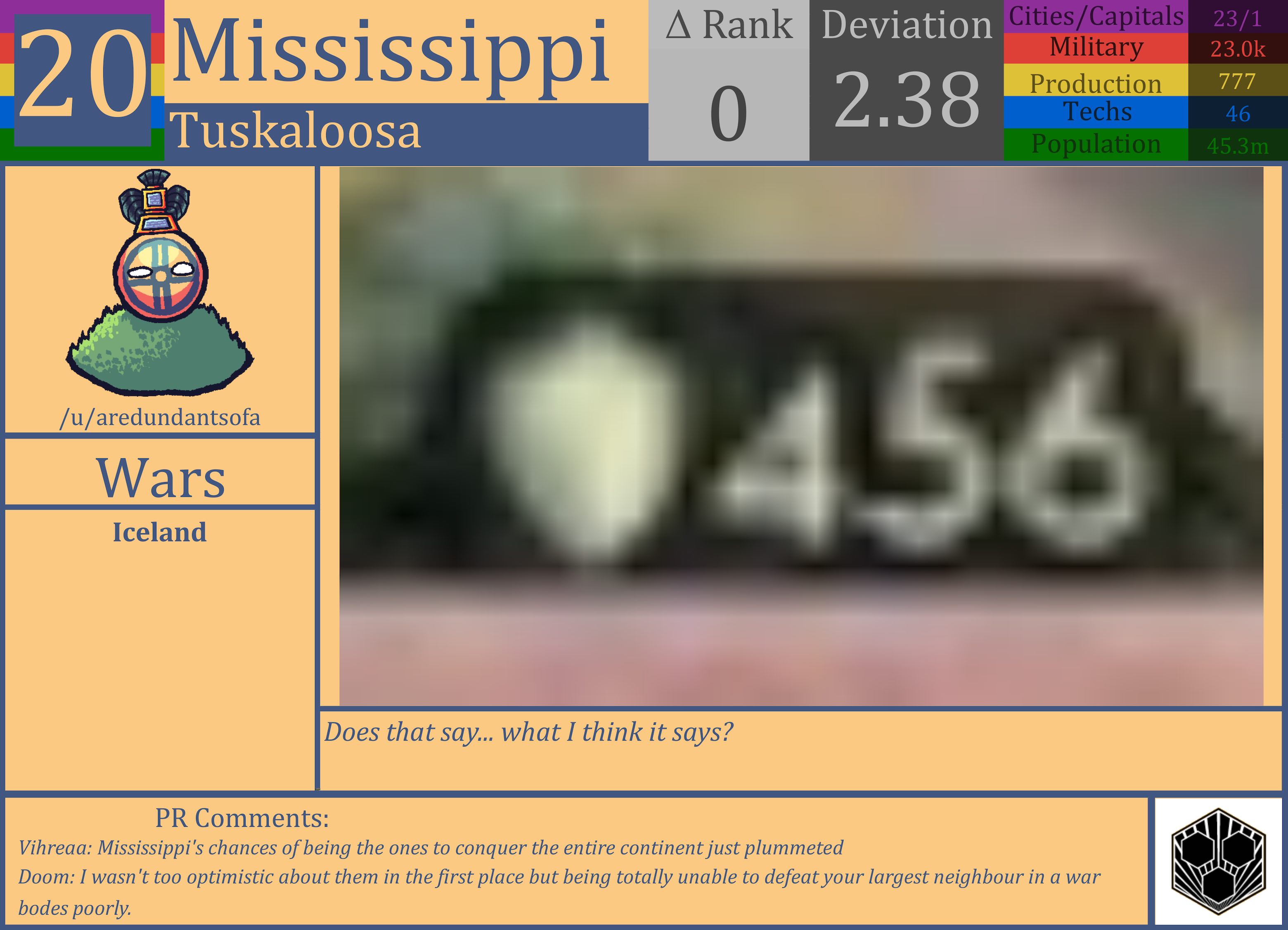 CBR In-Game Screenshot of The Mississippi