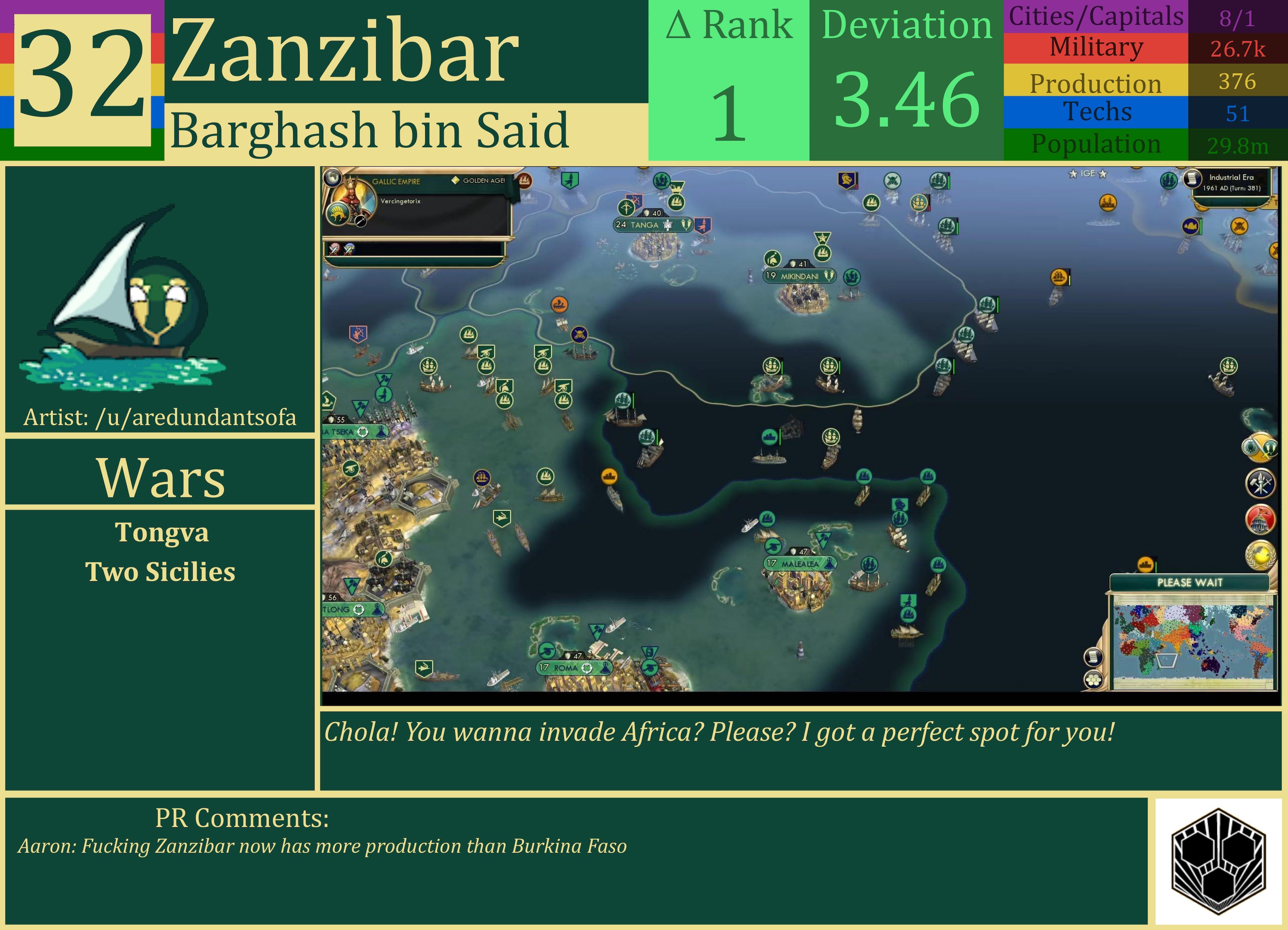 CBR In-Game Screenshot of Zanzibar