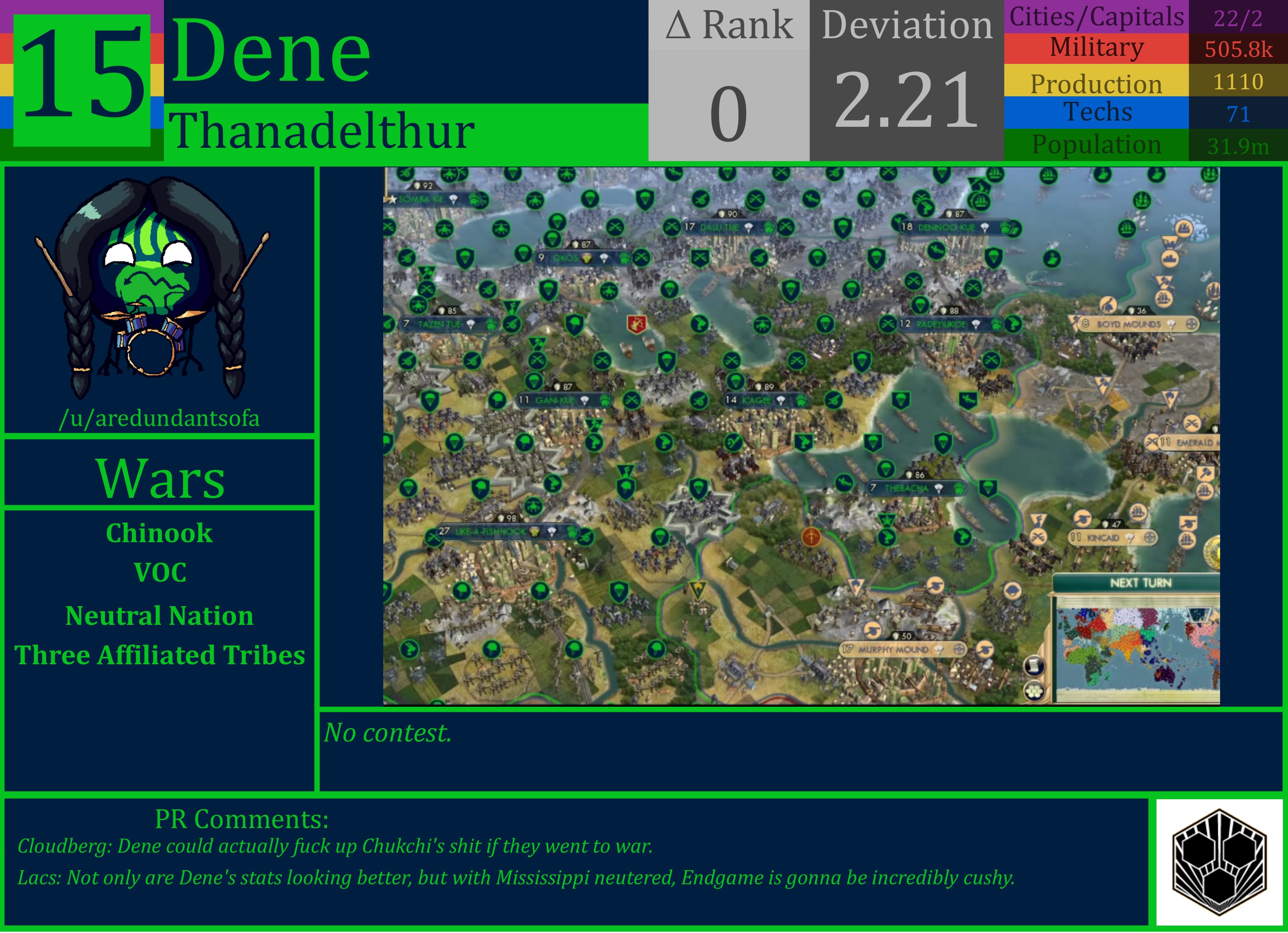 CBR In-Game Screenshot of The Dene