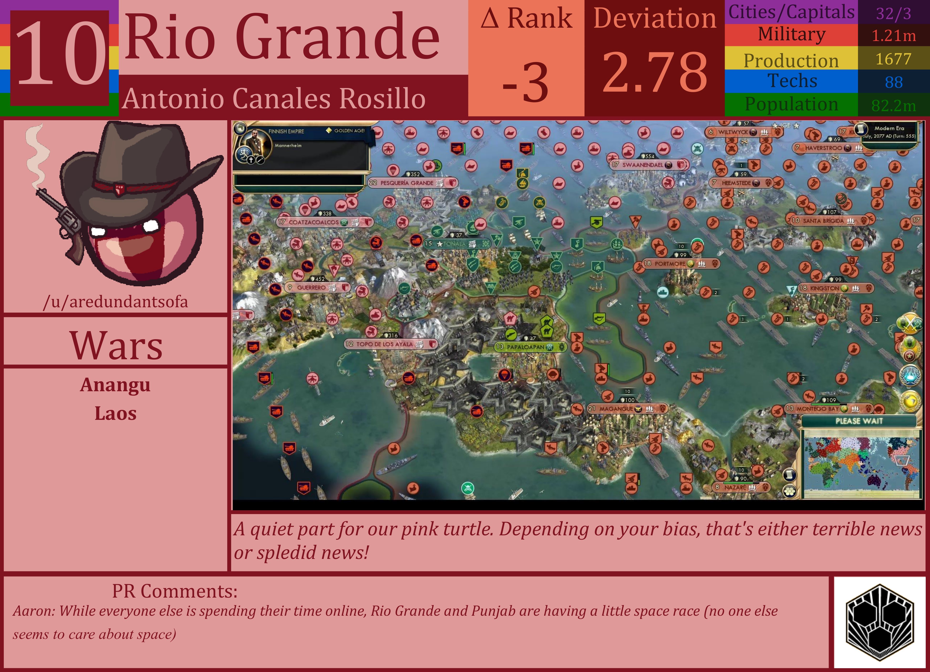 CBR In-Game Screenshot of Rio Grande