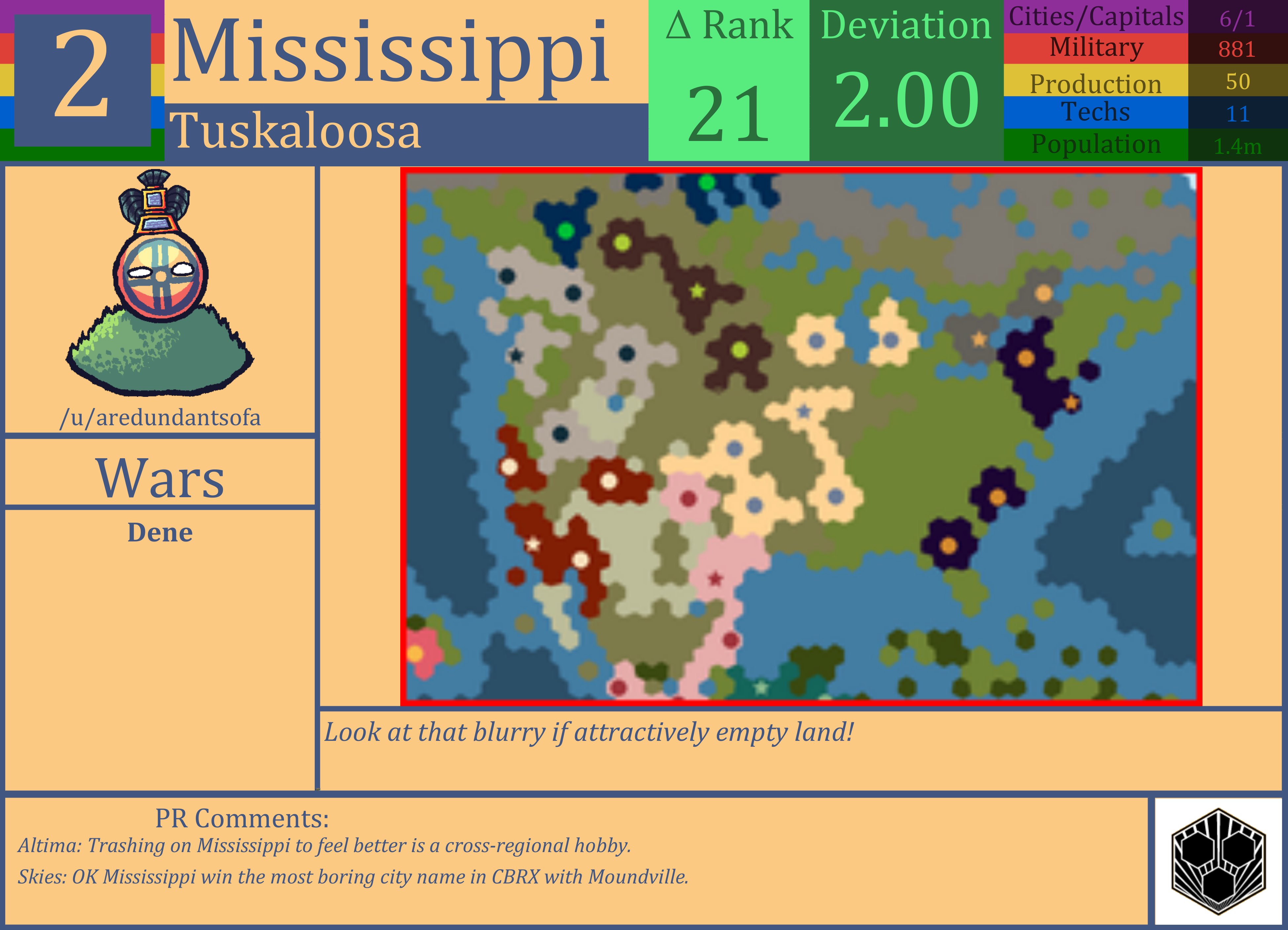 CBR In-Game Screenshot of The Mississippi
