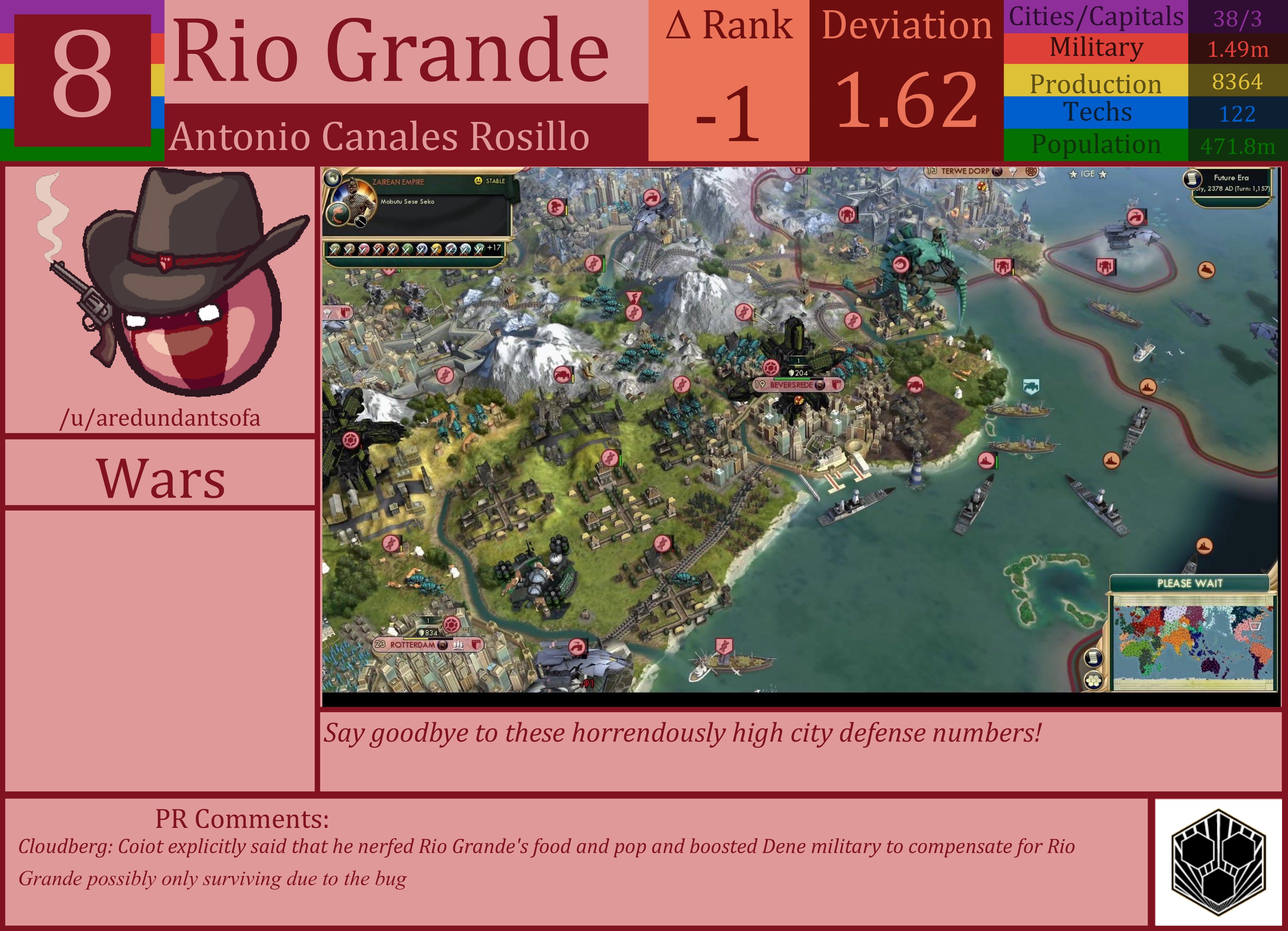 CBR In-Game Screenshot of Rio Grande