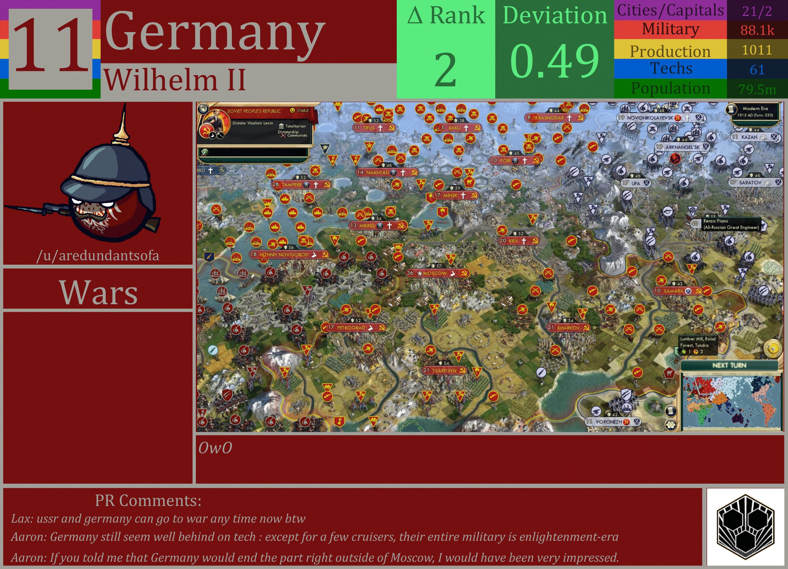 CBR In-Game Screenshot of Germany