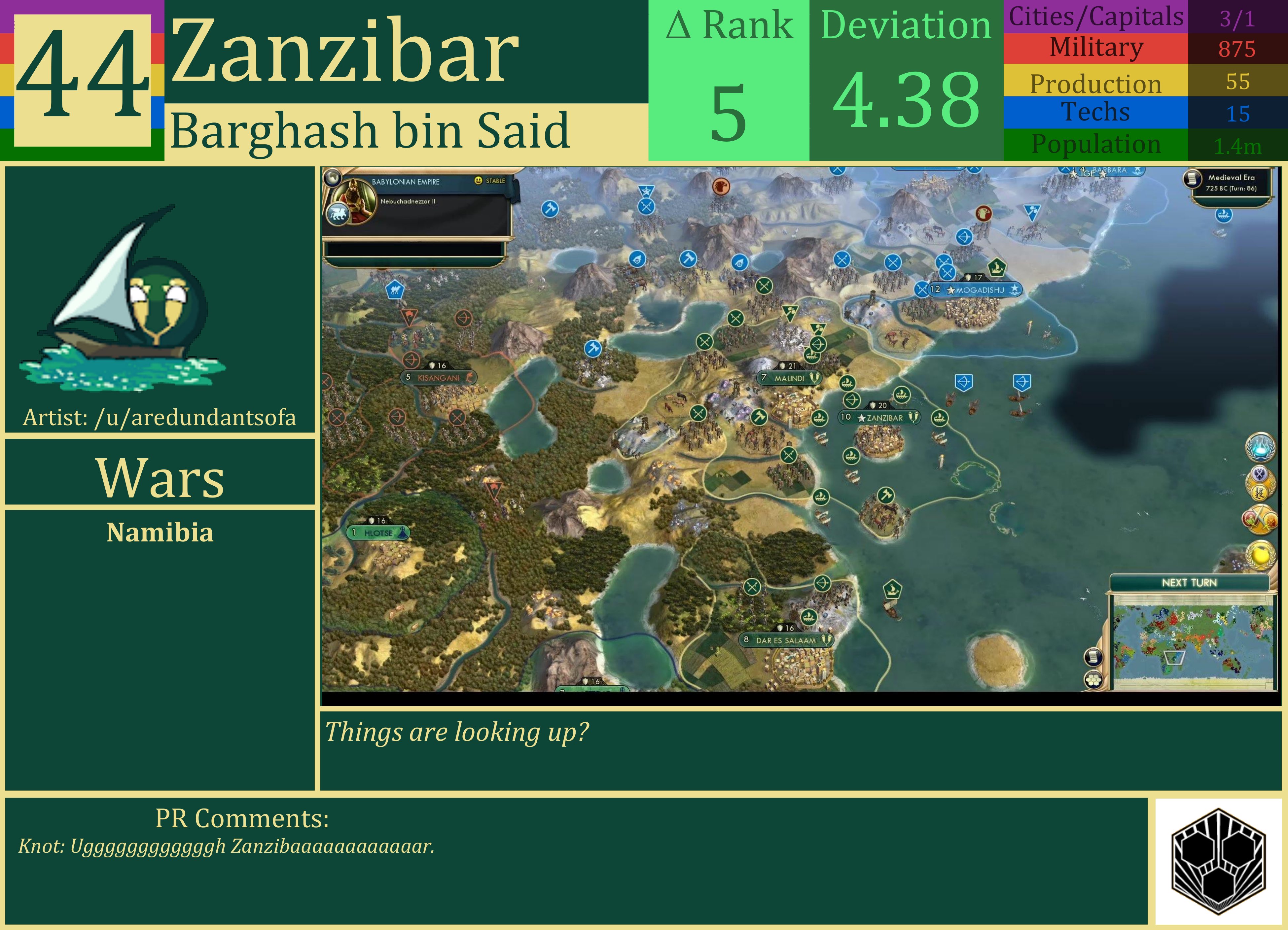 CBR In-Game Screenshot of Zanzibar
