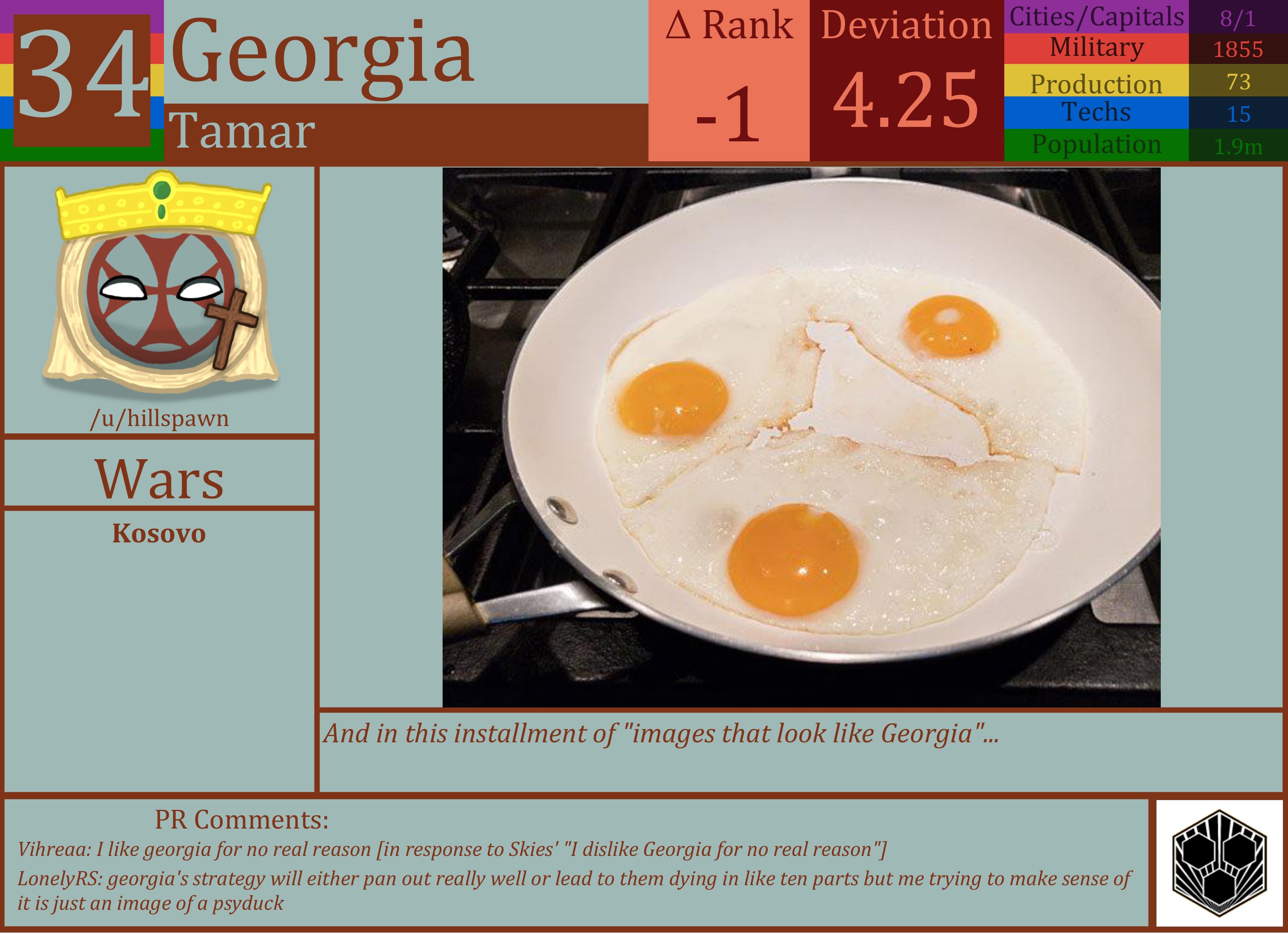 CBR In-Game Screenshot of Georgia