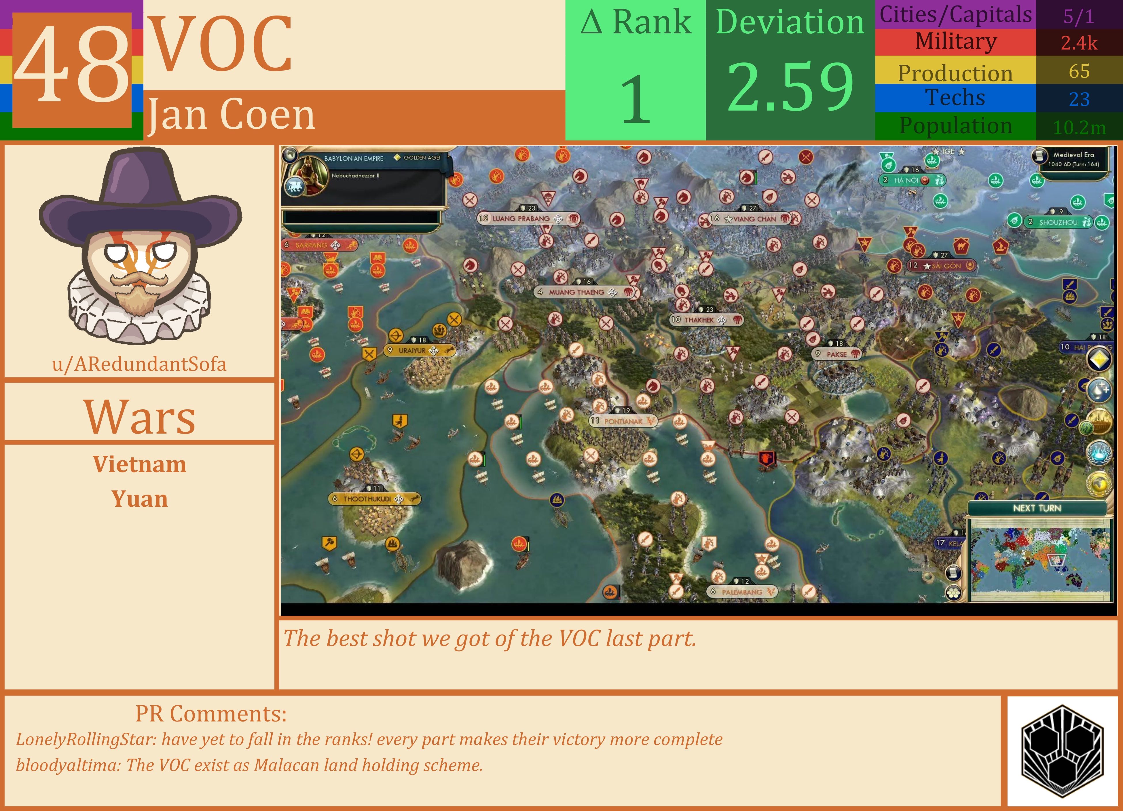 CBR In-Game Screenshot of VOC