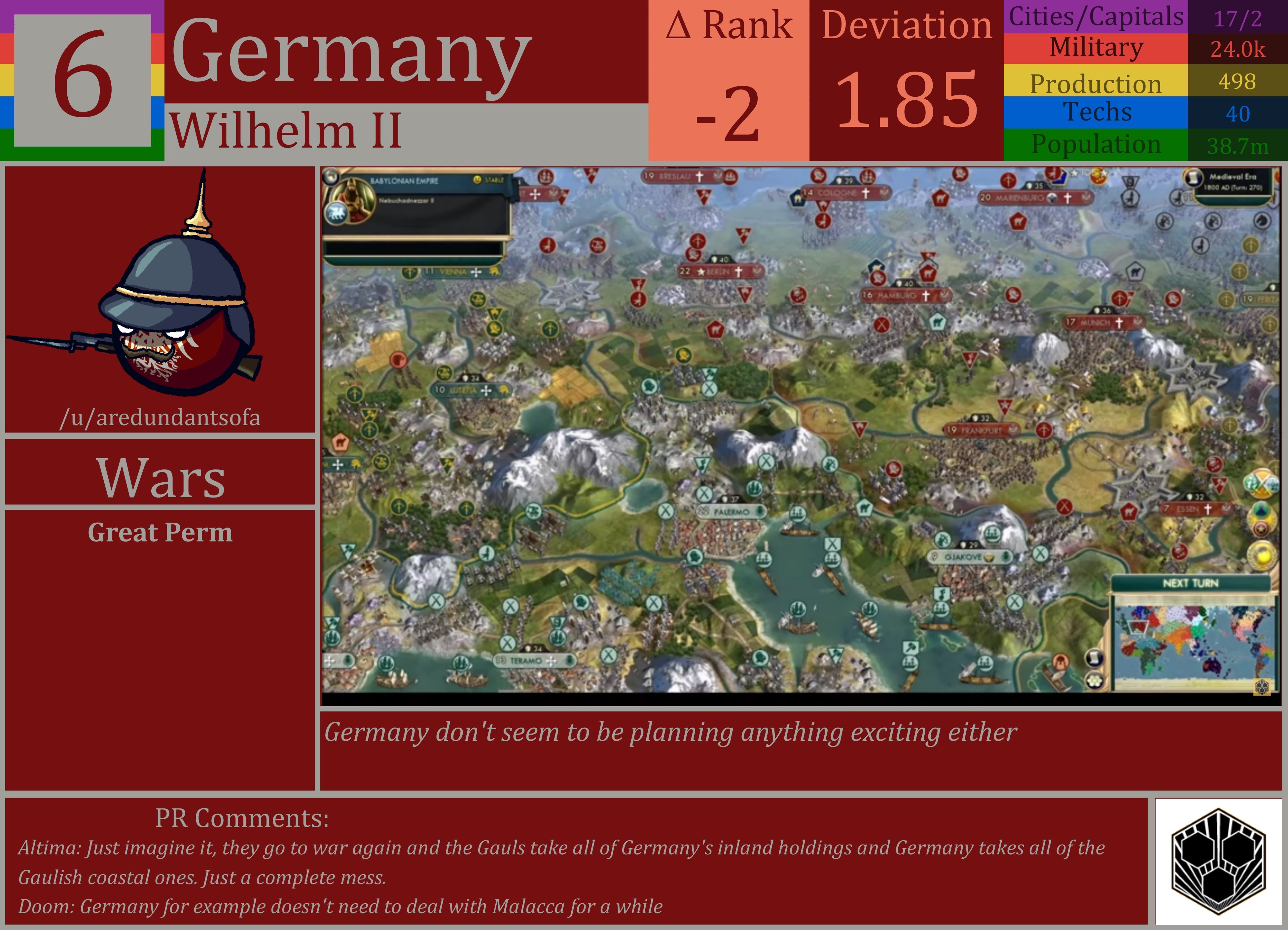 CBR In-Game Screenshot of Germany