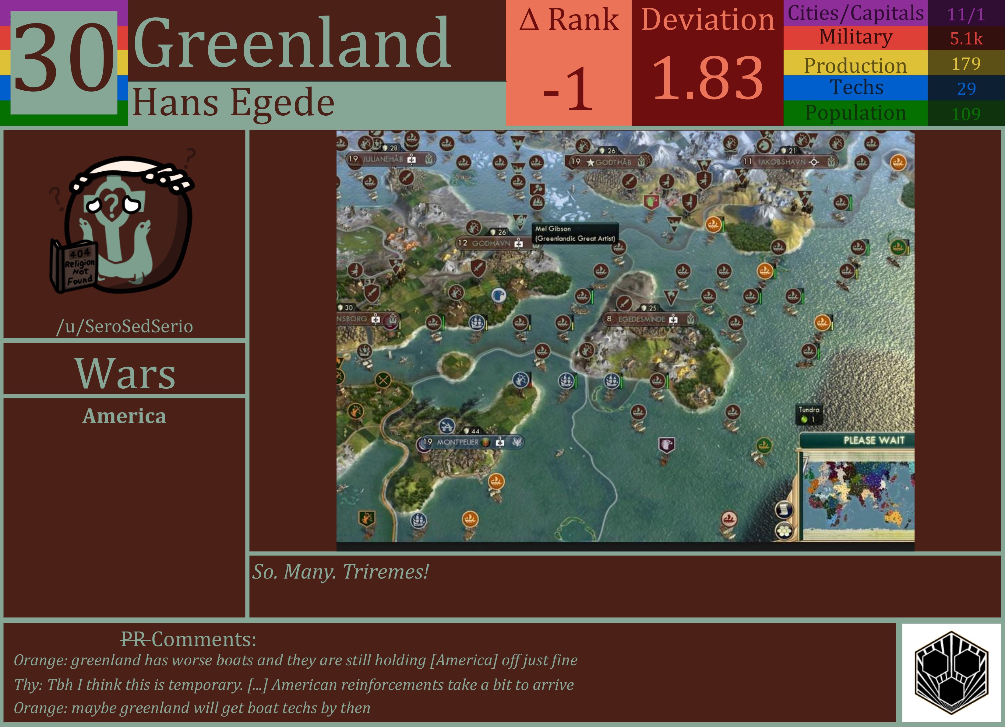 CBR In-Game Screenshot of Greenland