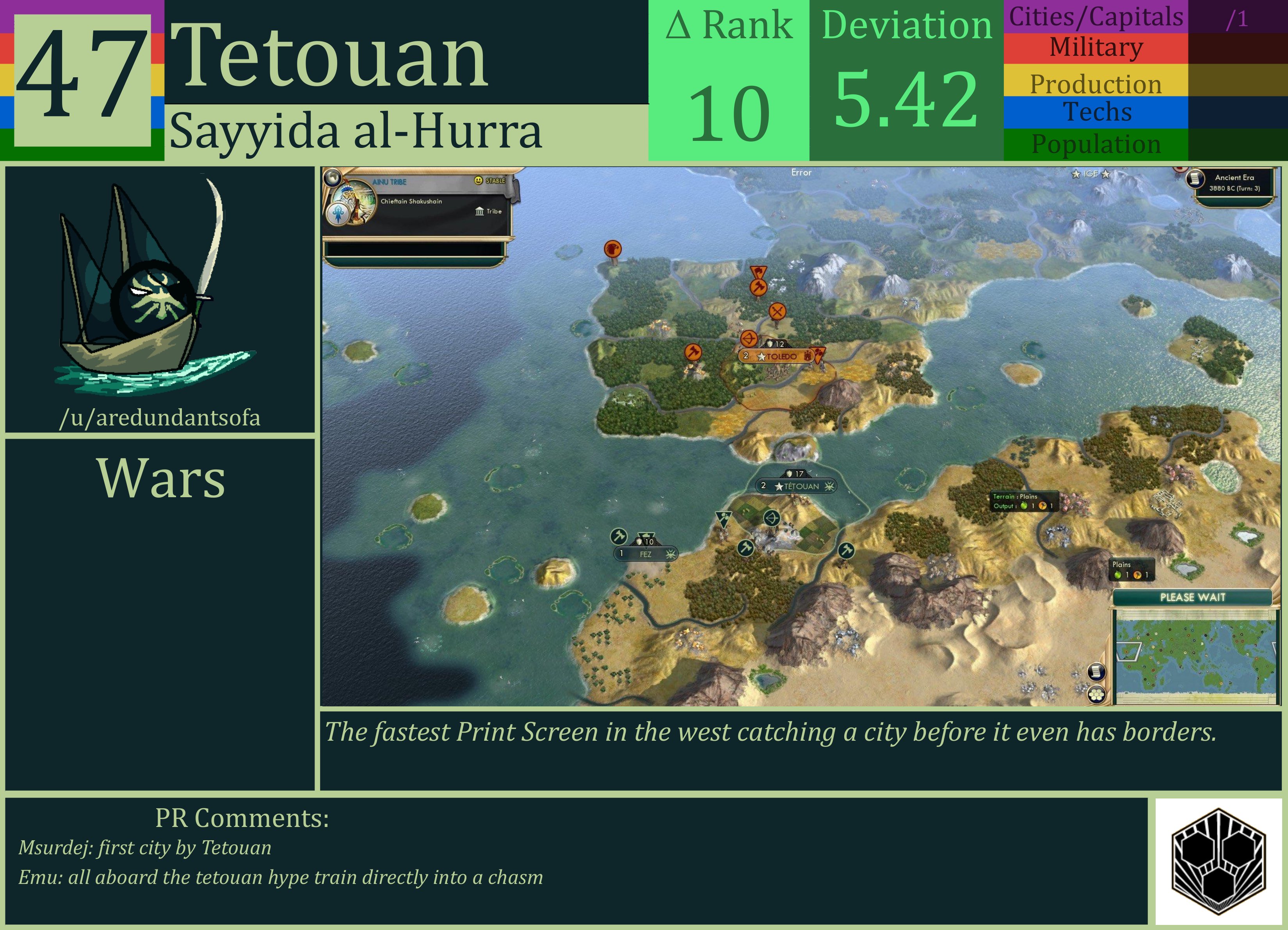 CBR In-Game Screenshot of Tetouan