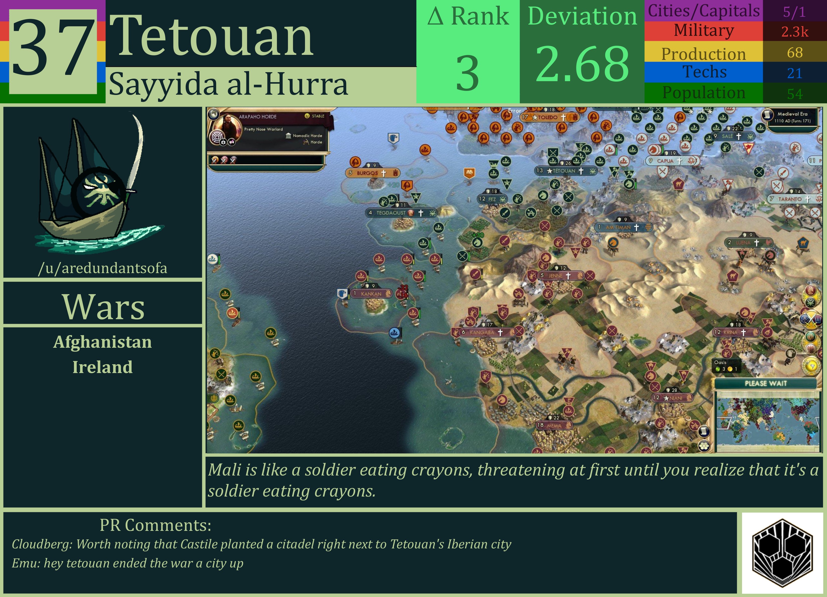 CBR In-Game Screenshot of Tetouan