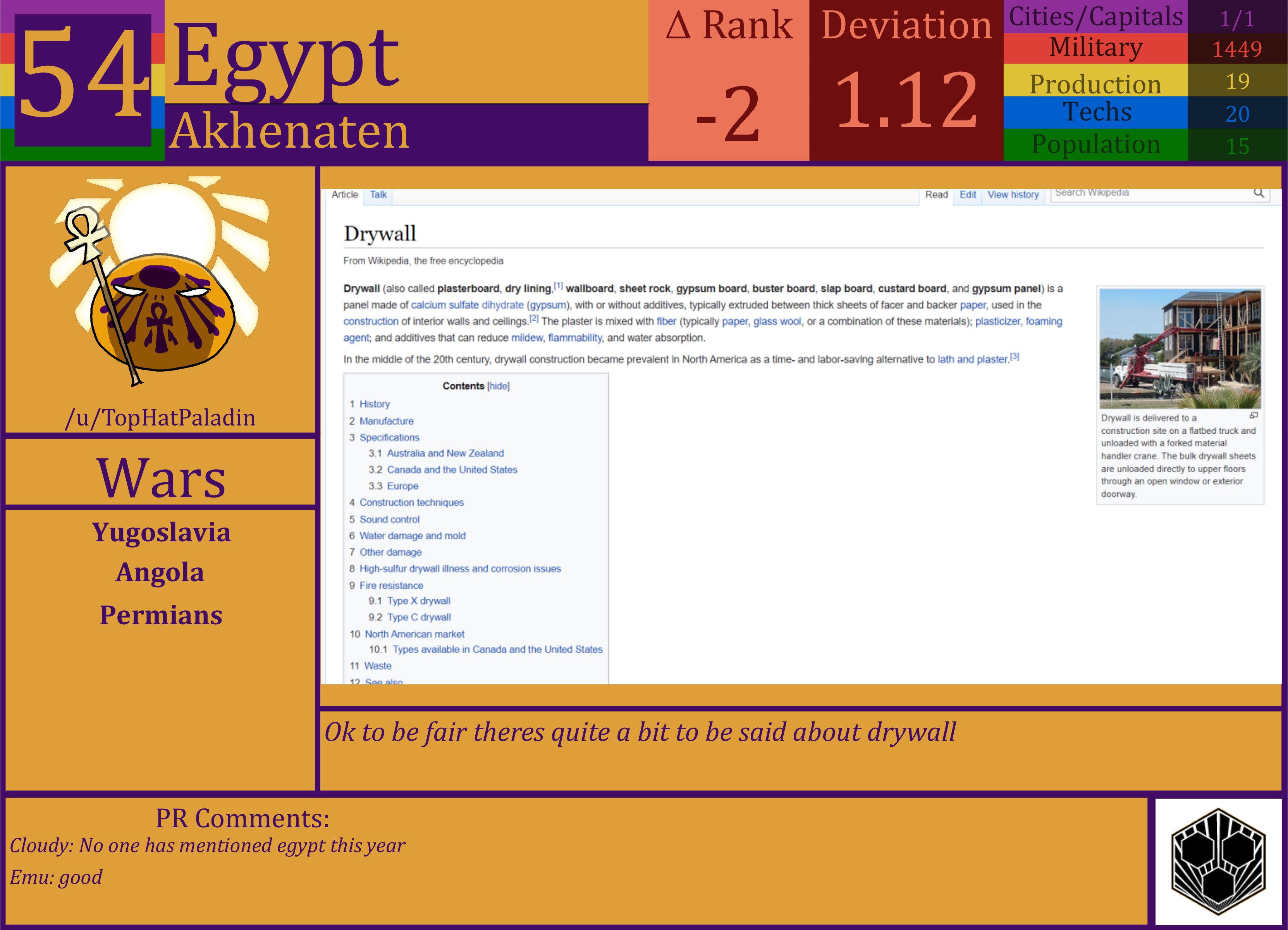 CBR In-Game Screenshot of Egypt