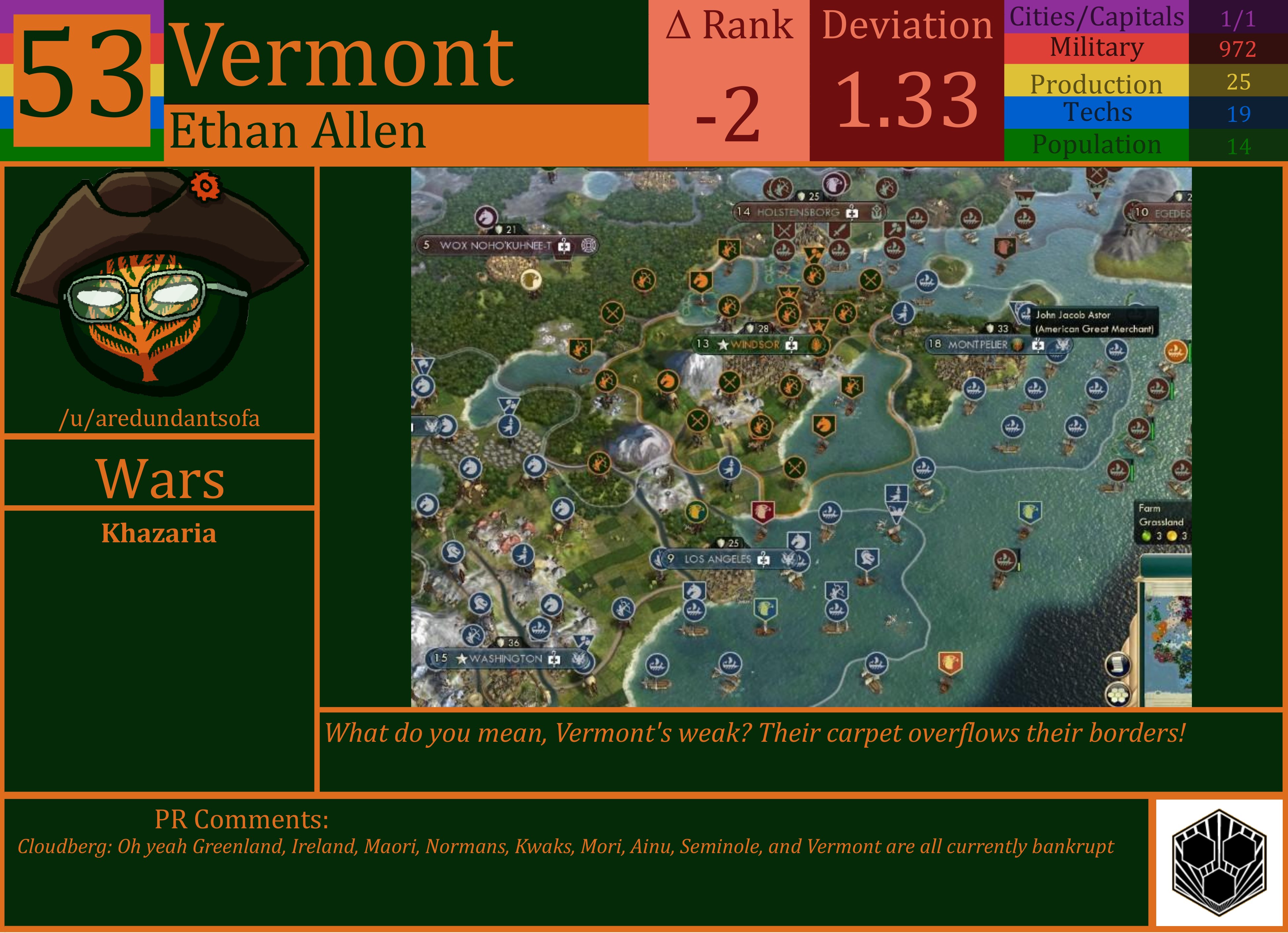 CBR In-Game Screenshot of Vermont
