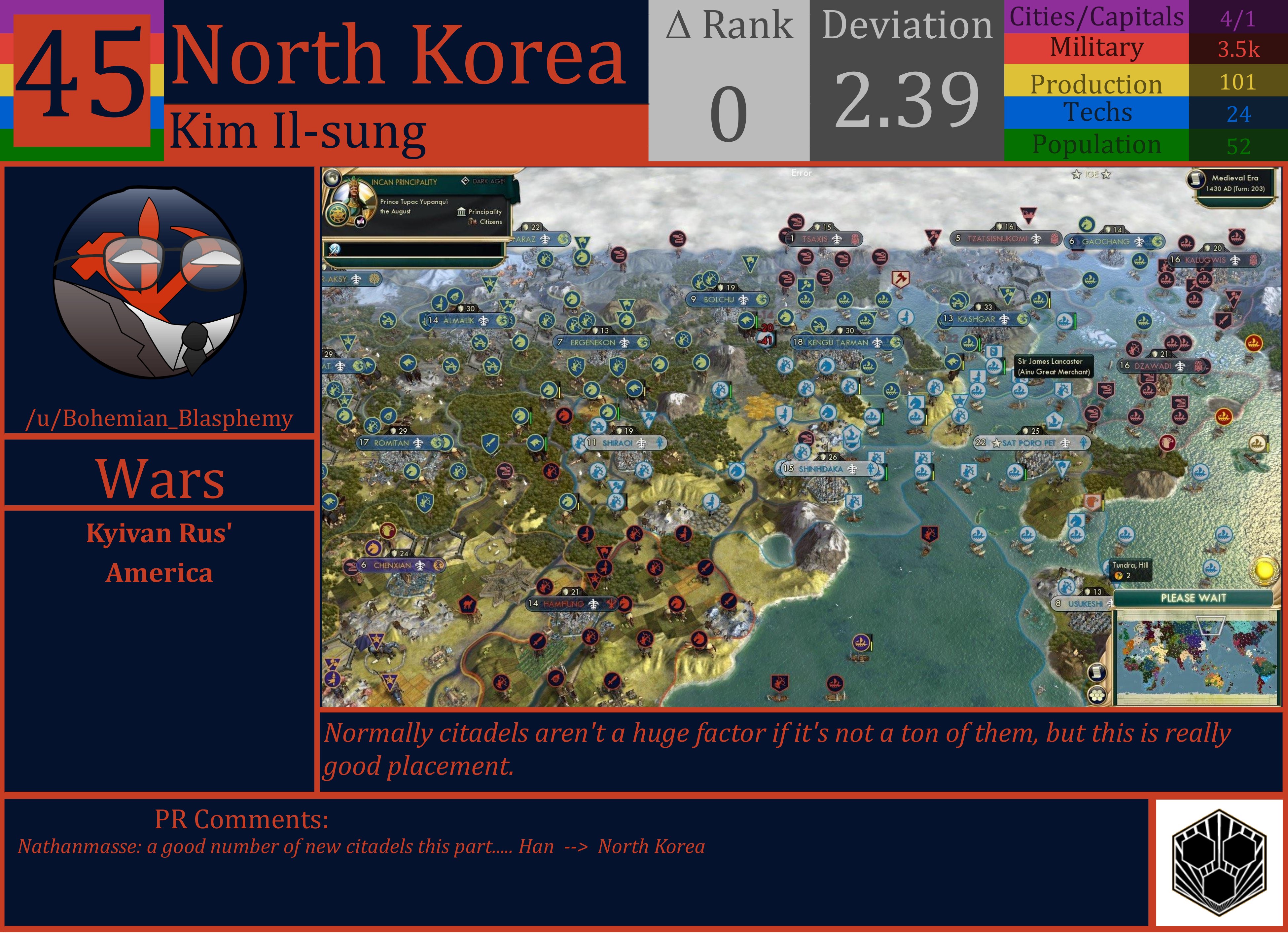 CBR In-Game Screenshot of North Korea