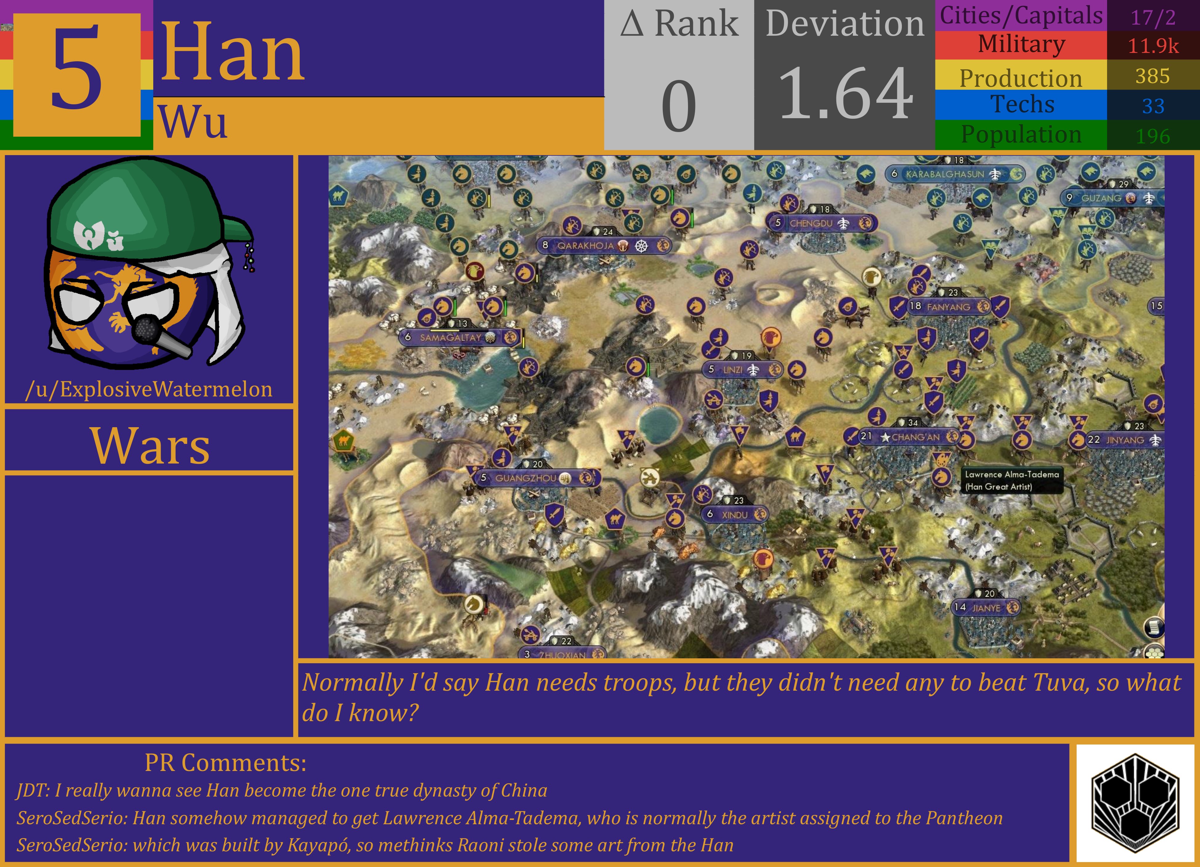 CBR In-Game Screenshot of Han