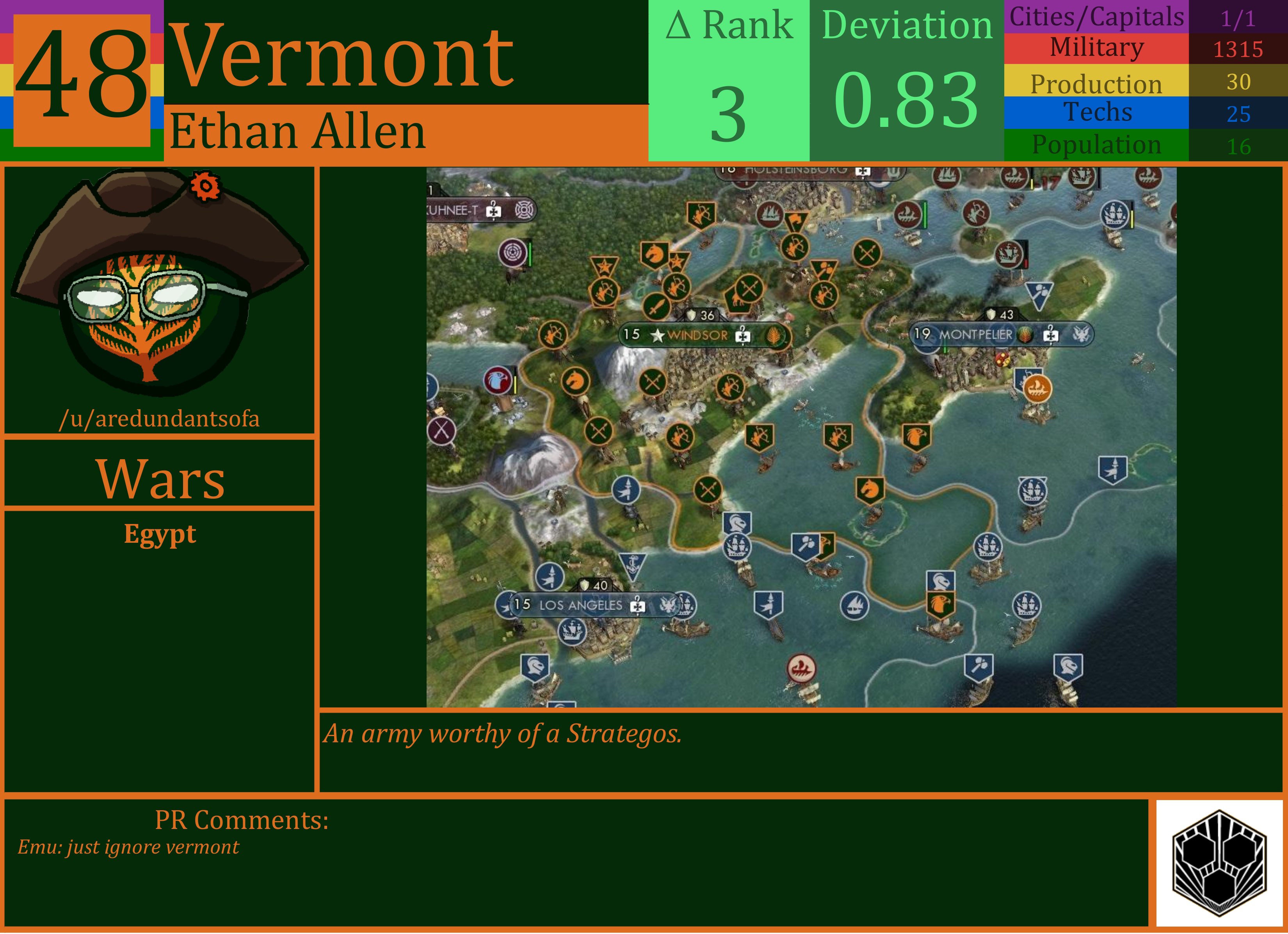 CBR In-Game Screenshot of Vermont