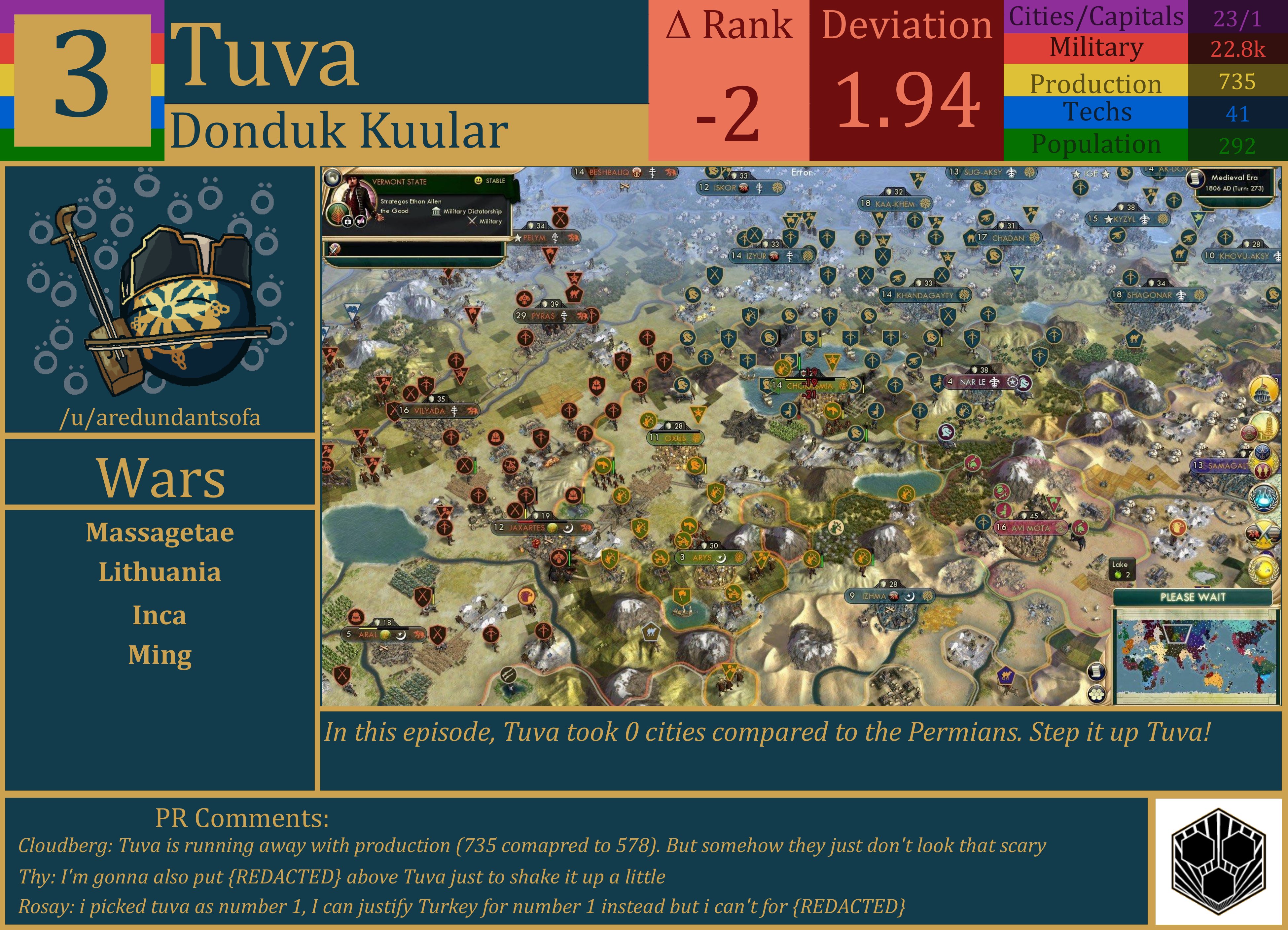CBR In-Game Screenshot of Tuva