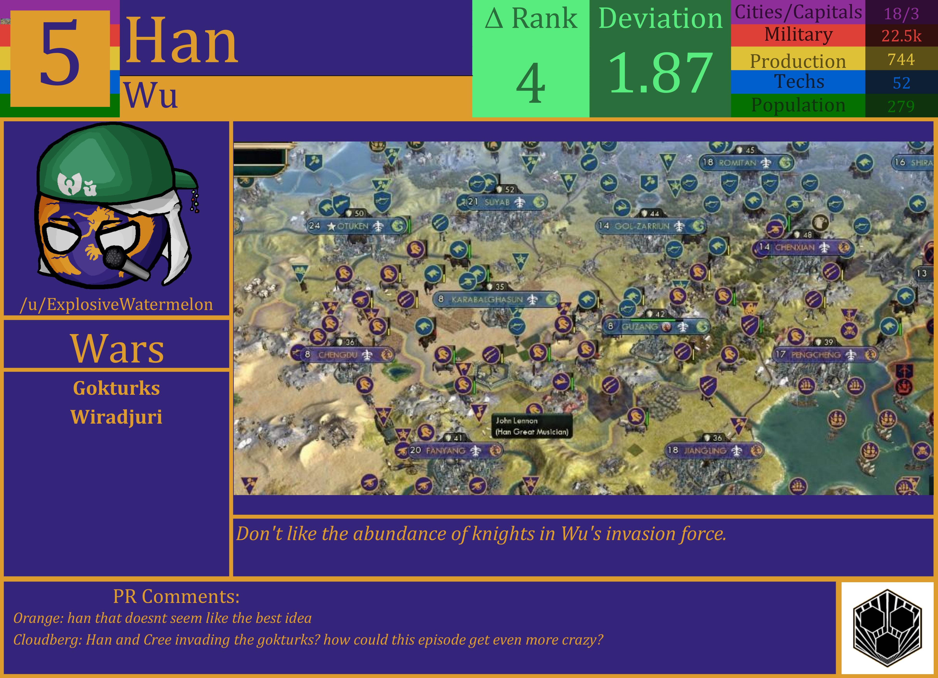 CBR In-Game Screenshot of Han