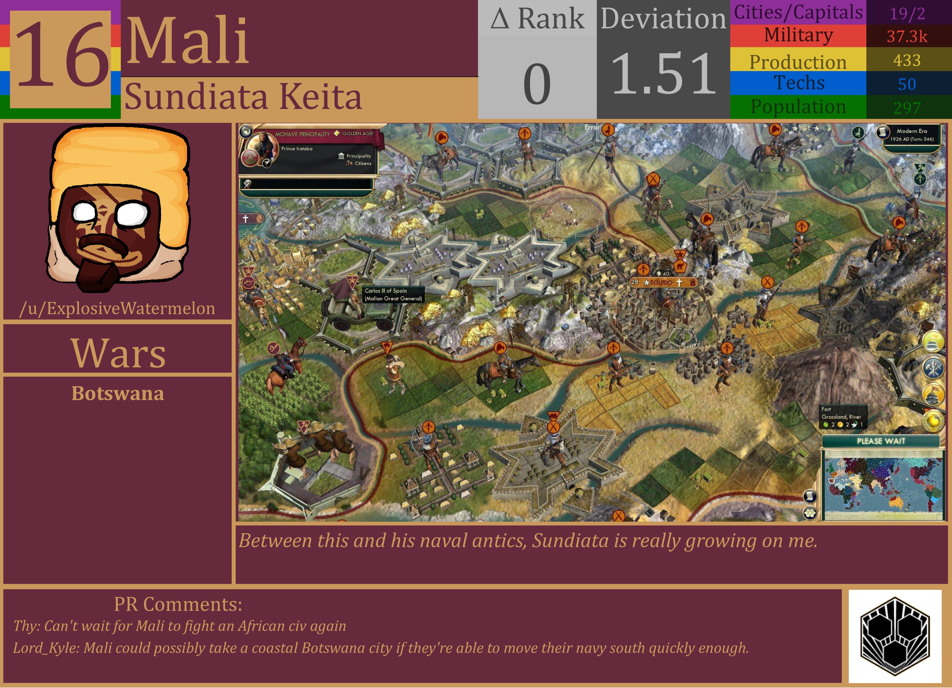 CBR In-Game Screenshot of Mali