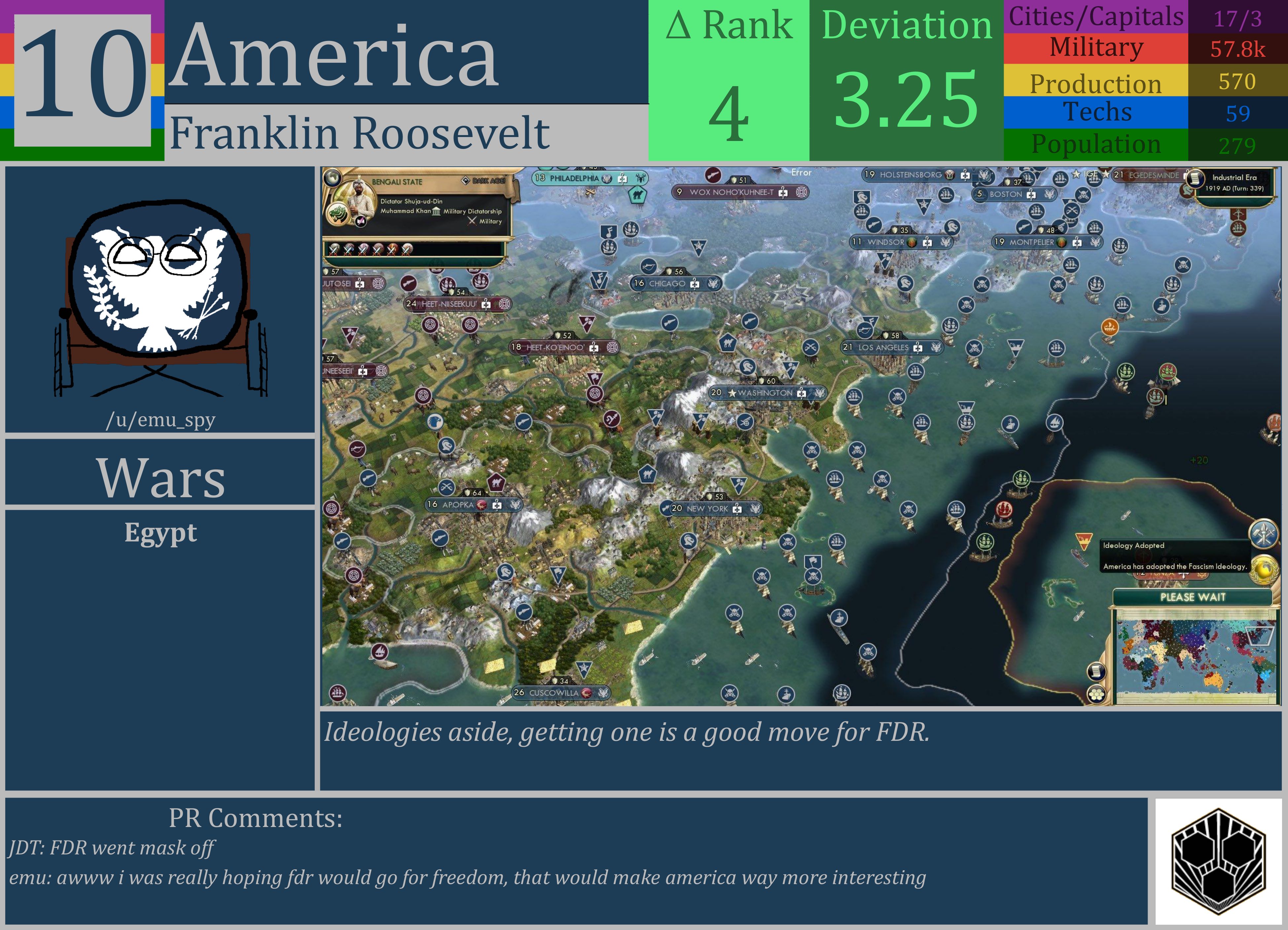 CBR In-Game Screenshot of America