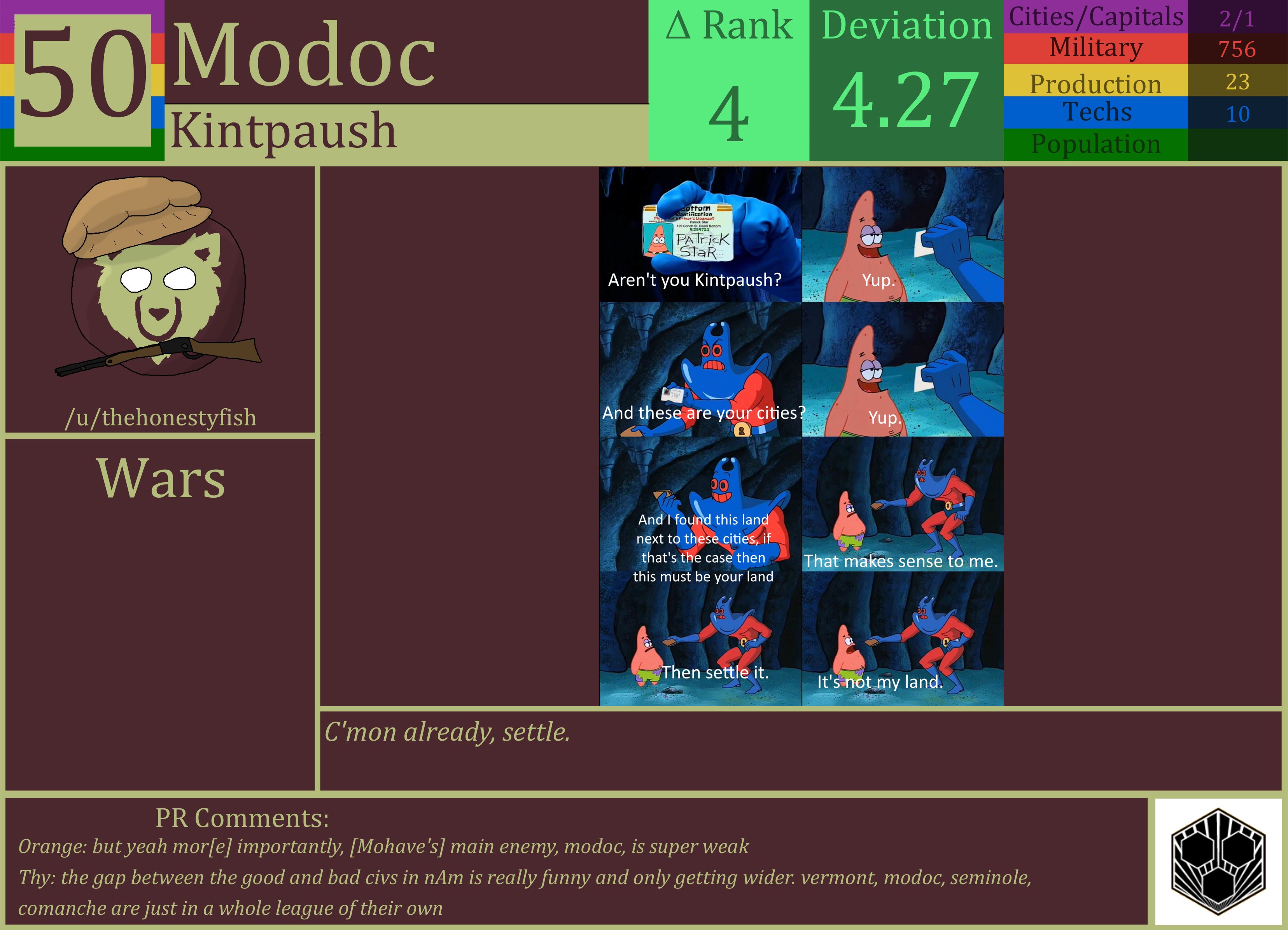 CBR In-Game Screenshot of Modoc