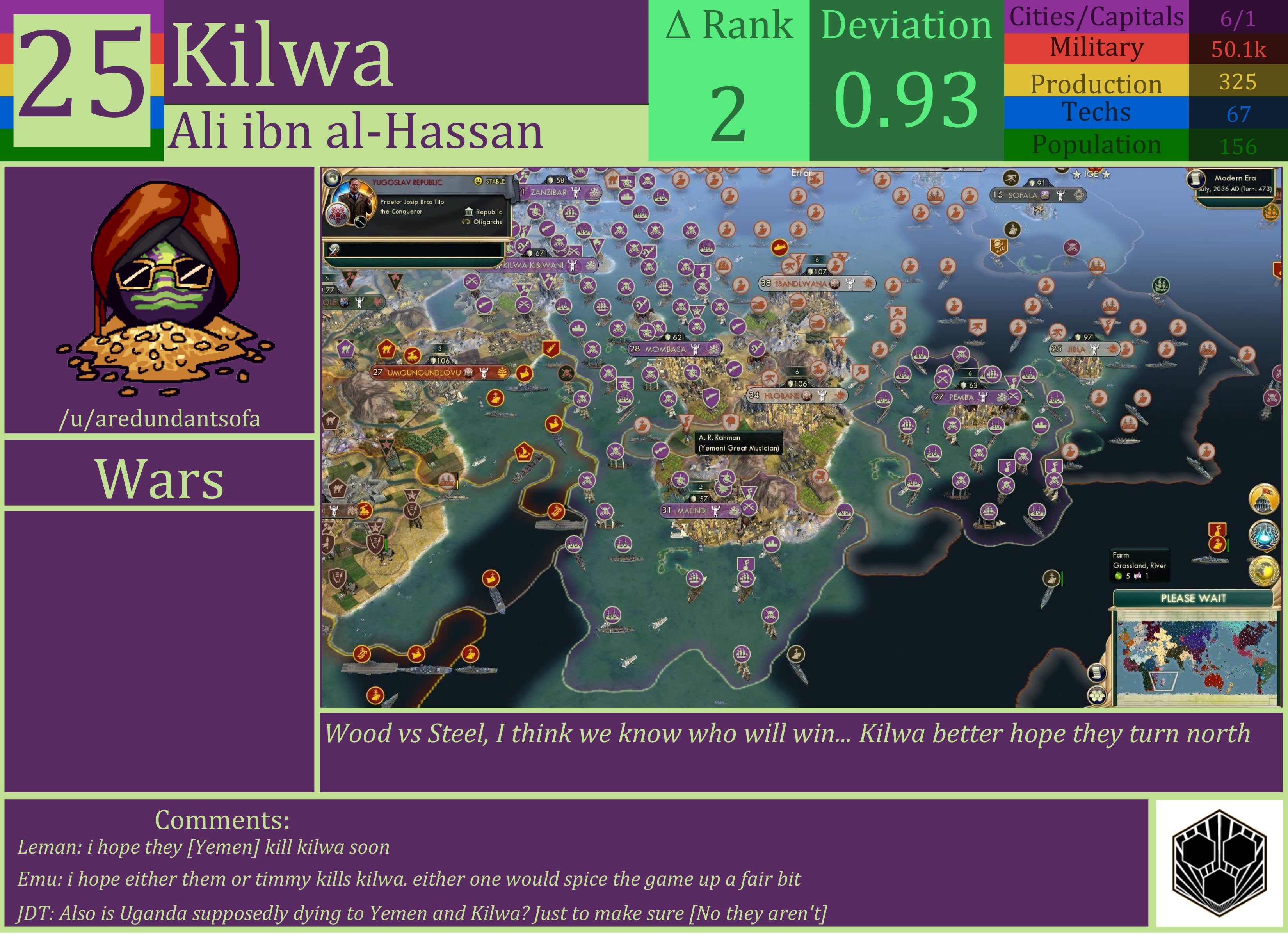CBR In-Game Screenshot of Kilwa