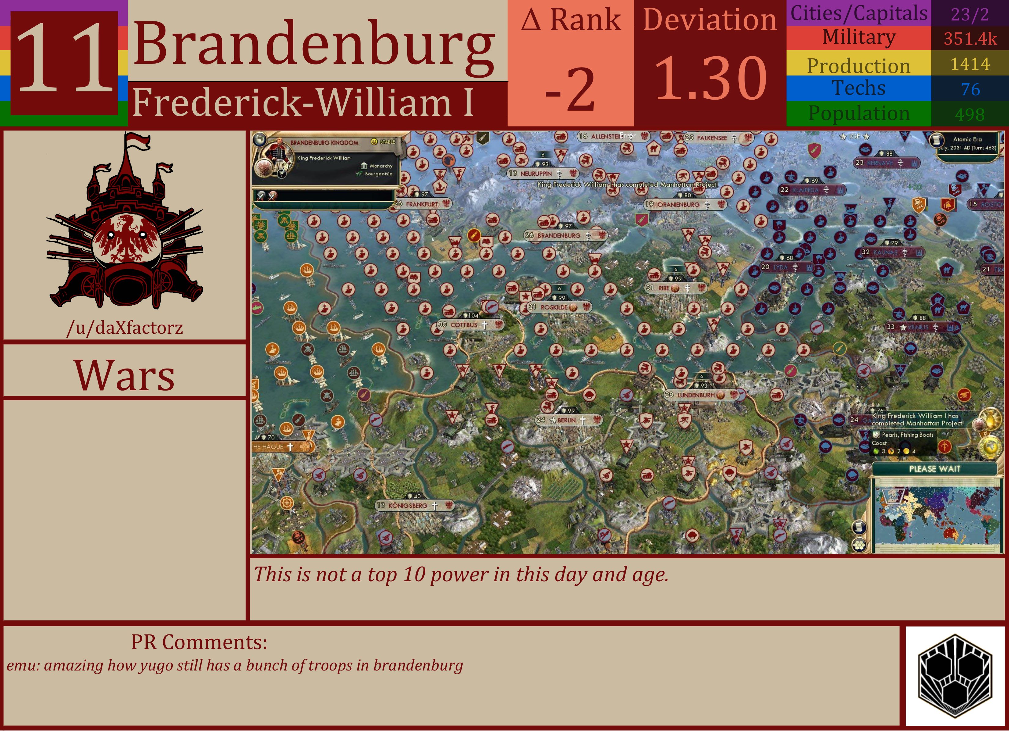 CBR In-Game Screenshot of Brandenburg