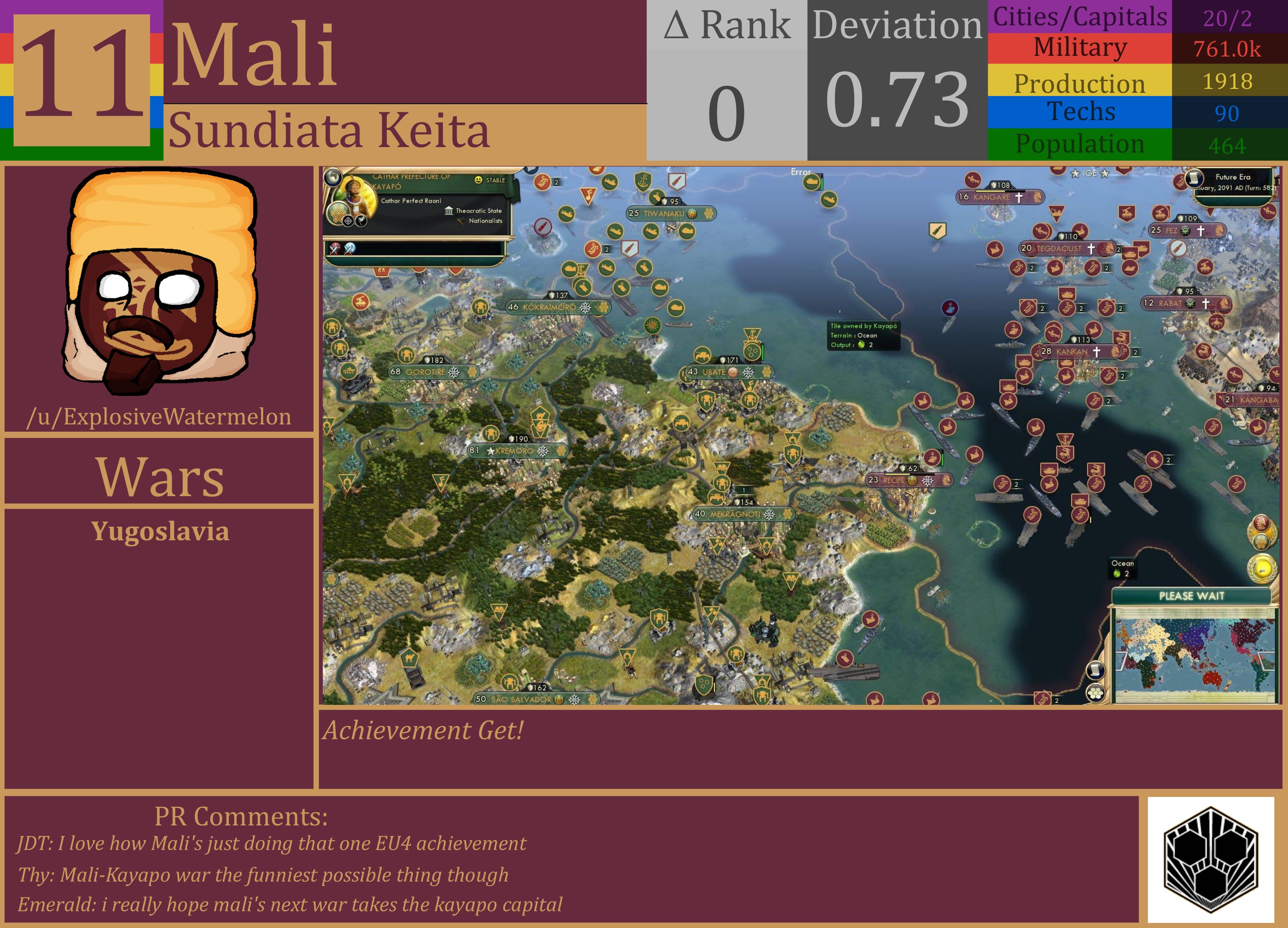 CBR In-Game Screenshot of Mali