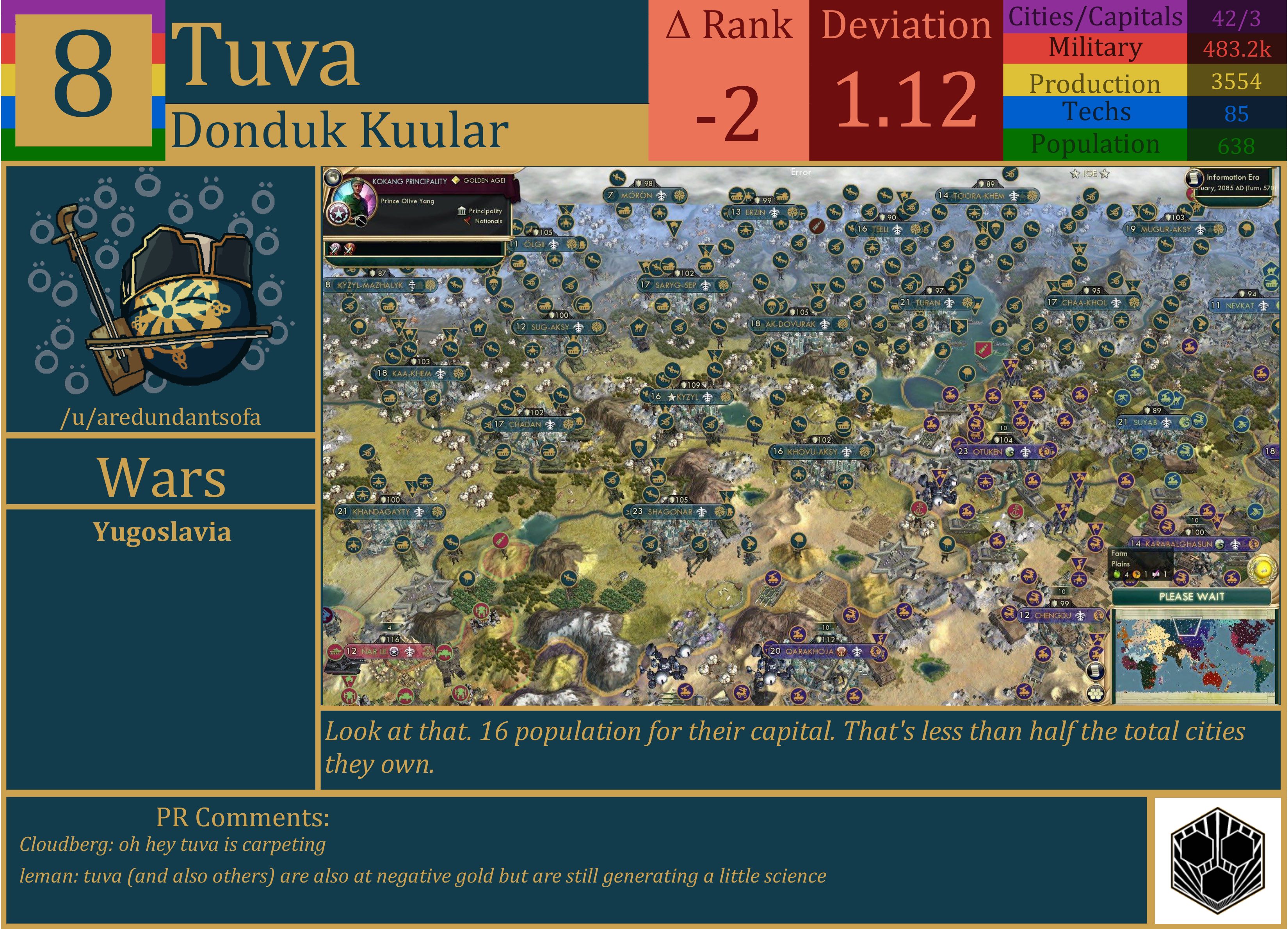 CBR In-Game Screenshot of Tuva