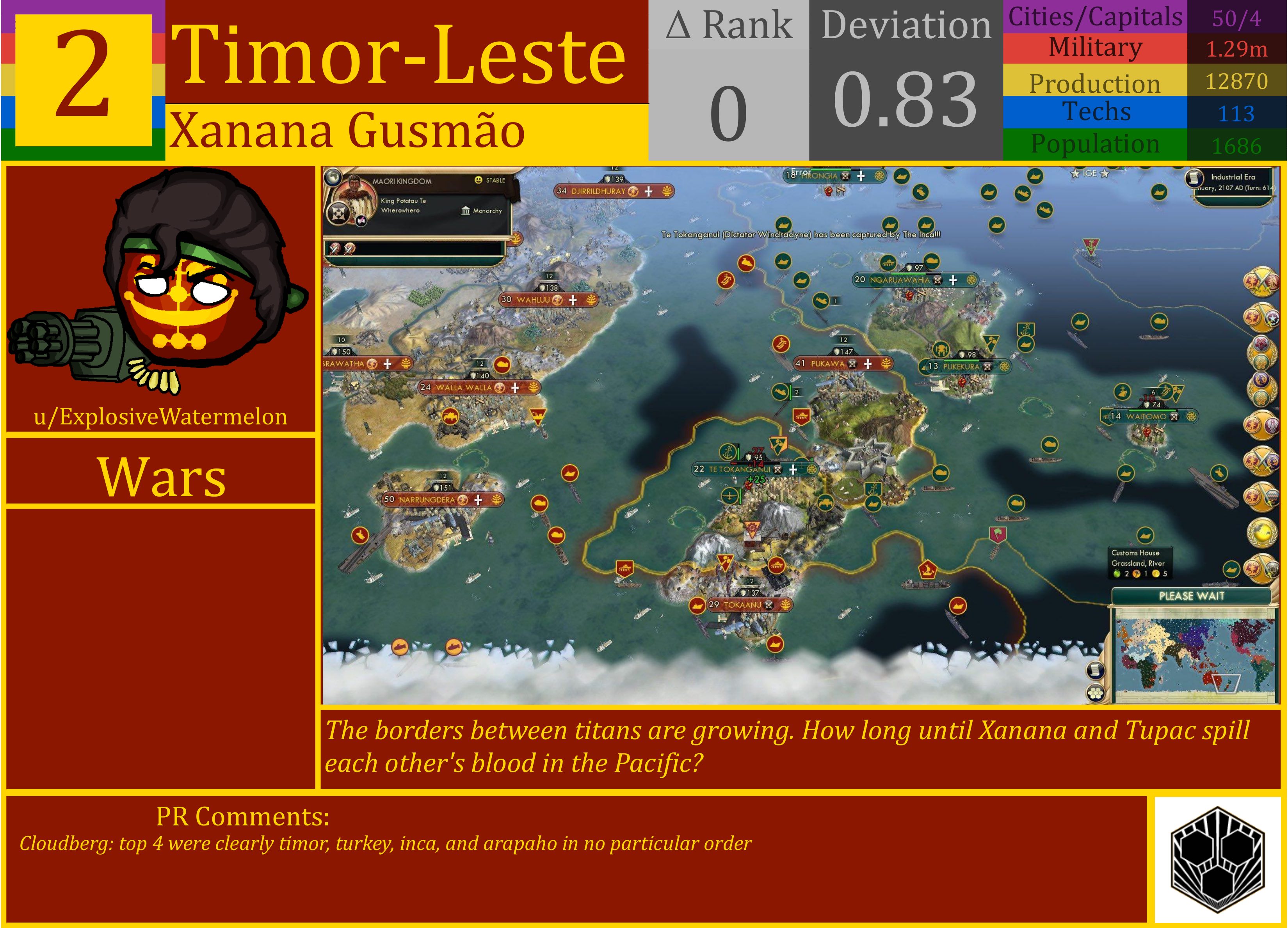 CBR In-Game Screenshot of Timor-Leste