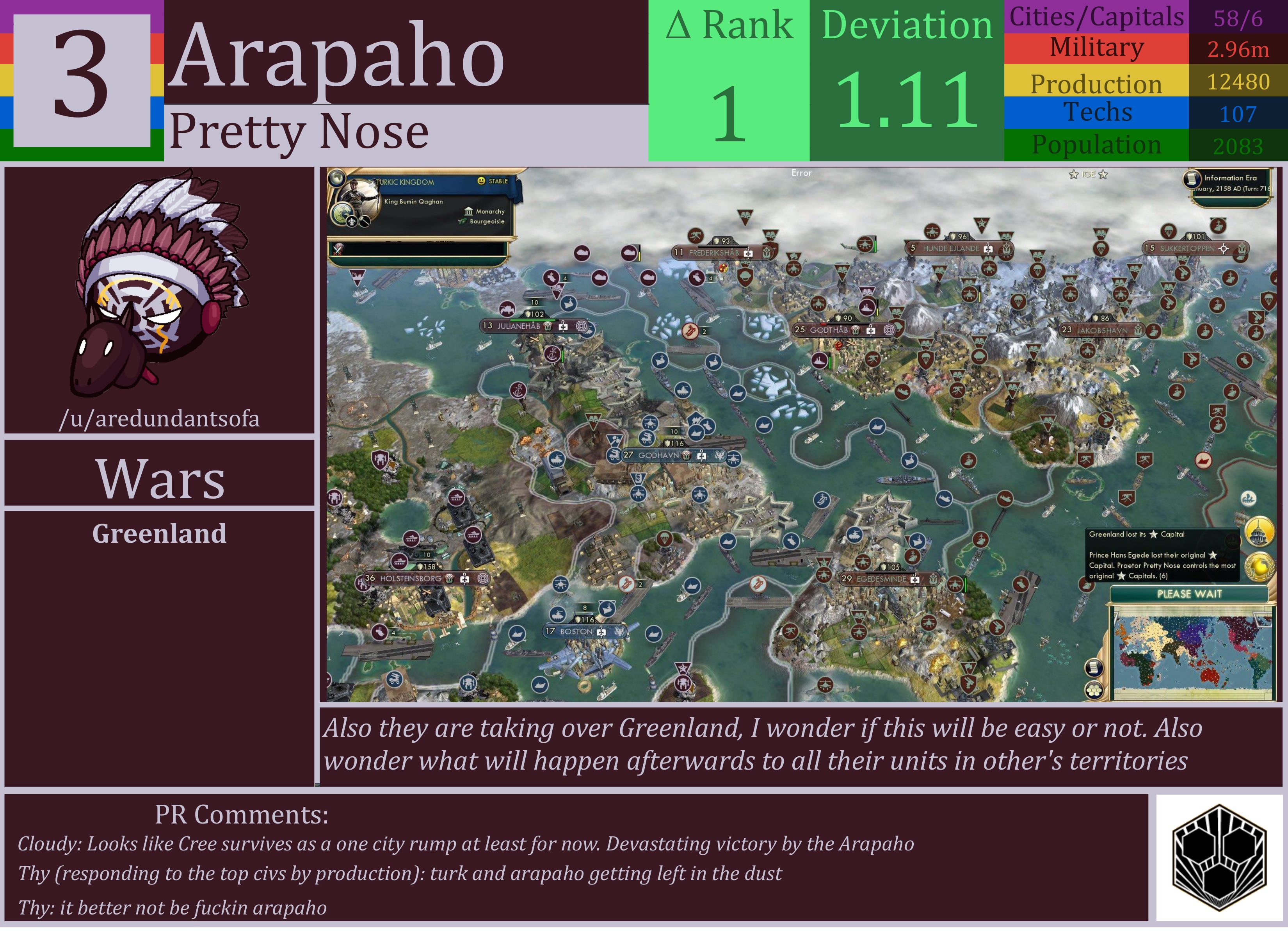 CBR In-Game Screenshot of Arapaho