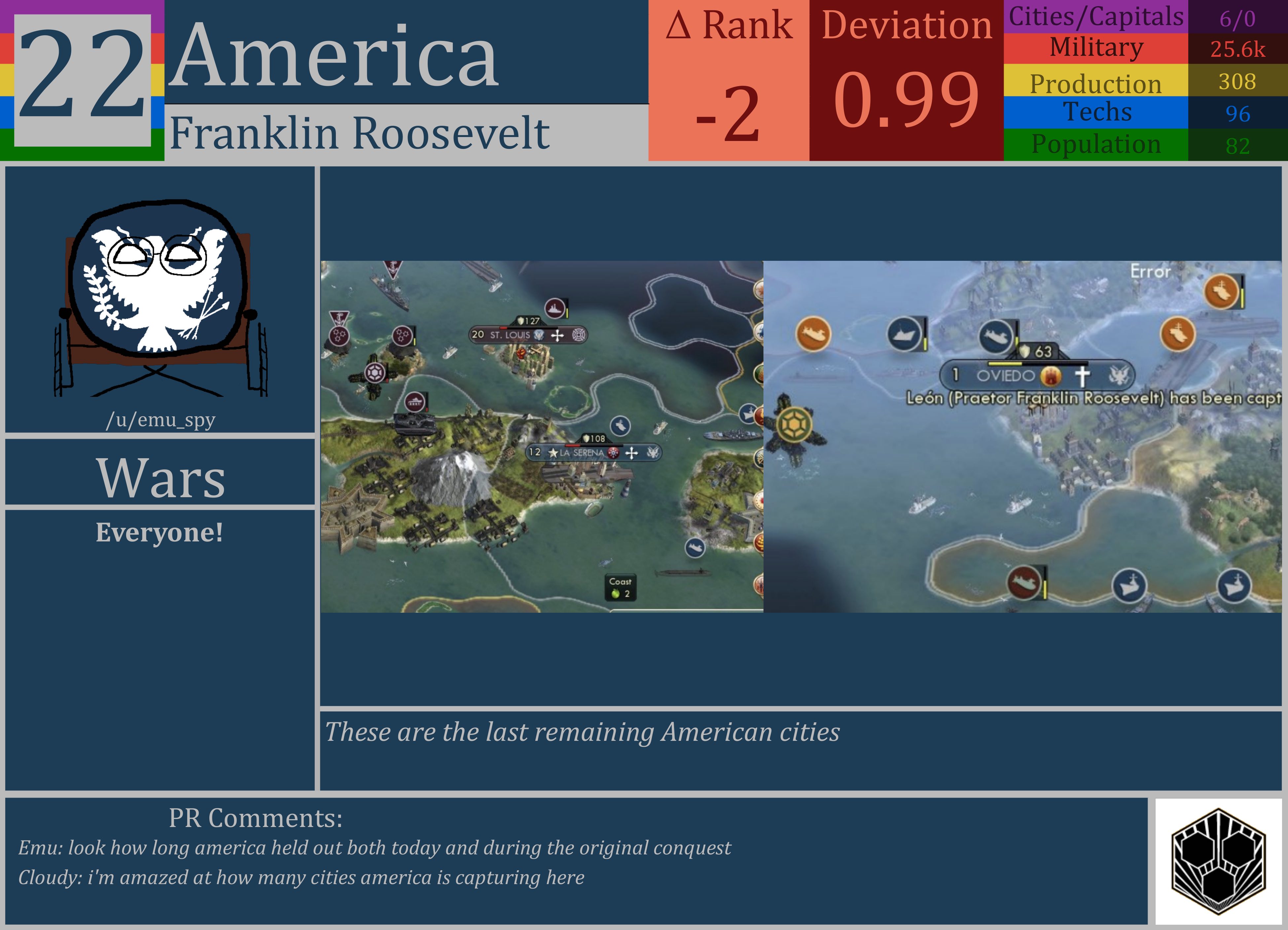 CBR In-Game Screenshot of America