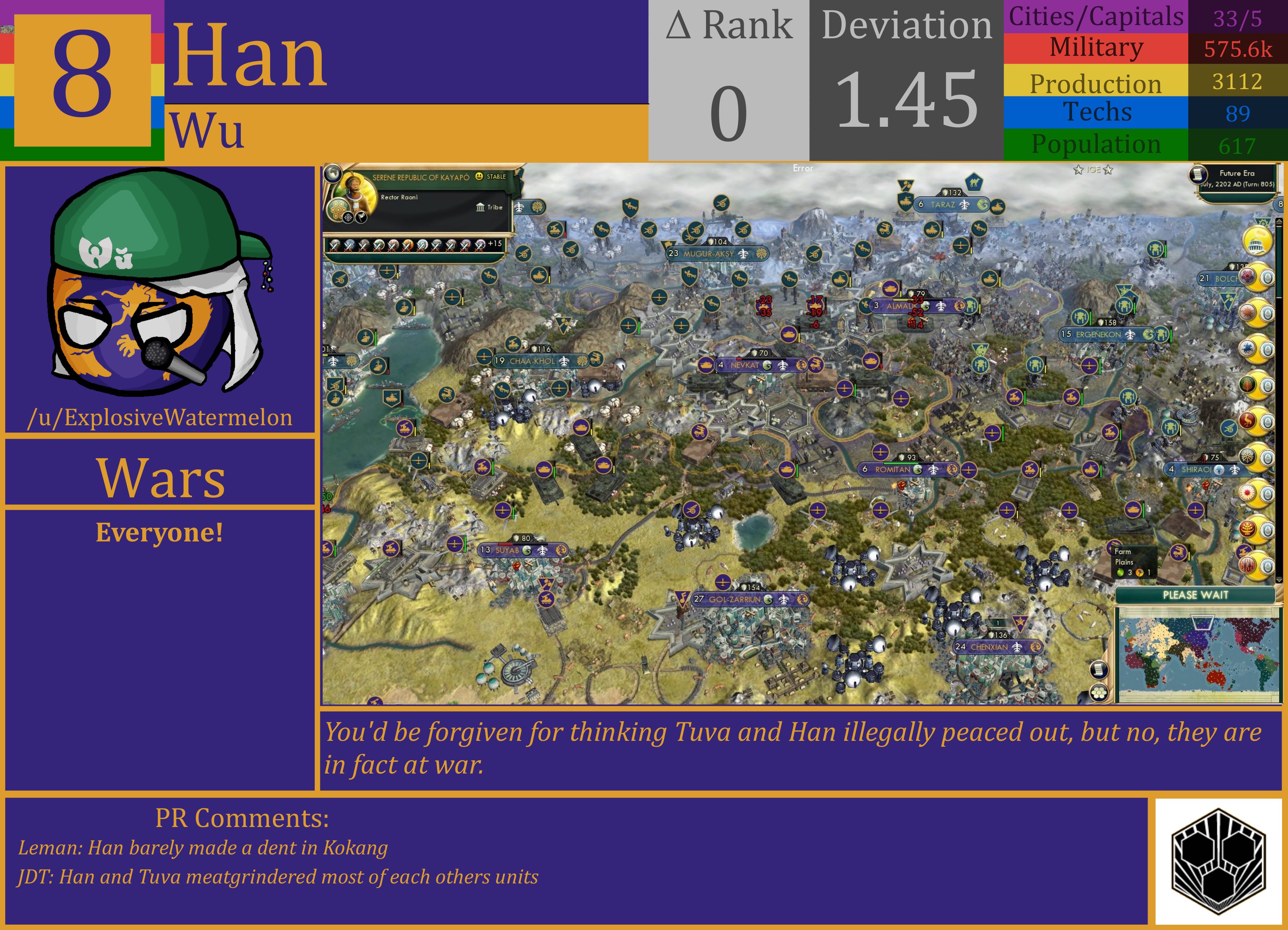 CBR In-Game Screenshot of Han