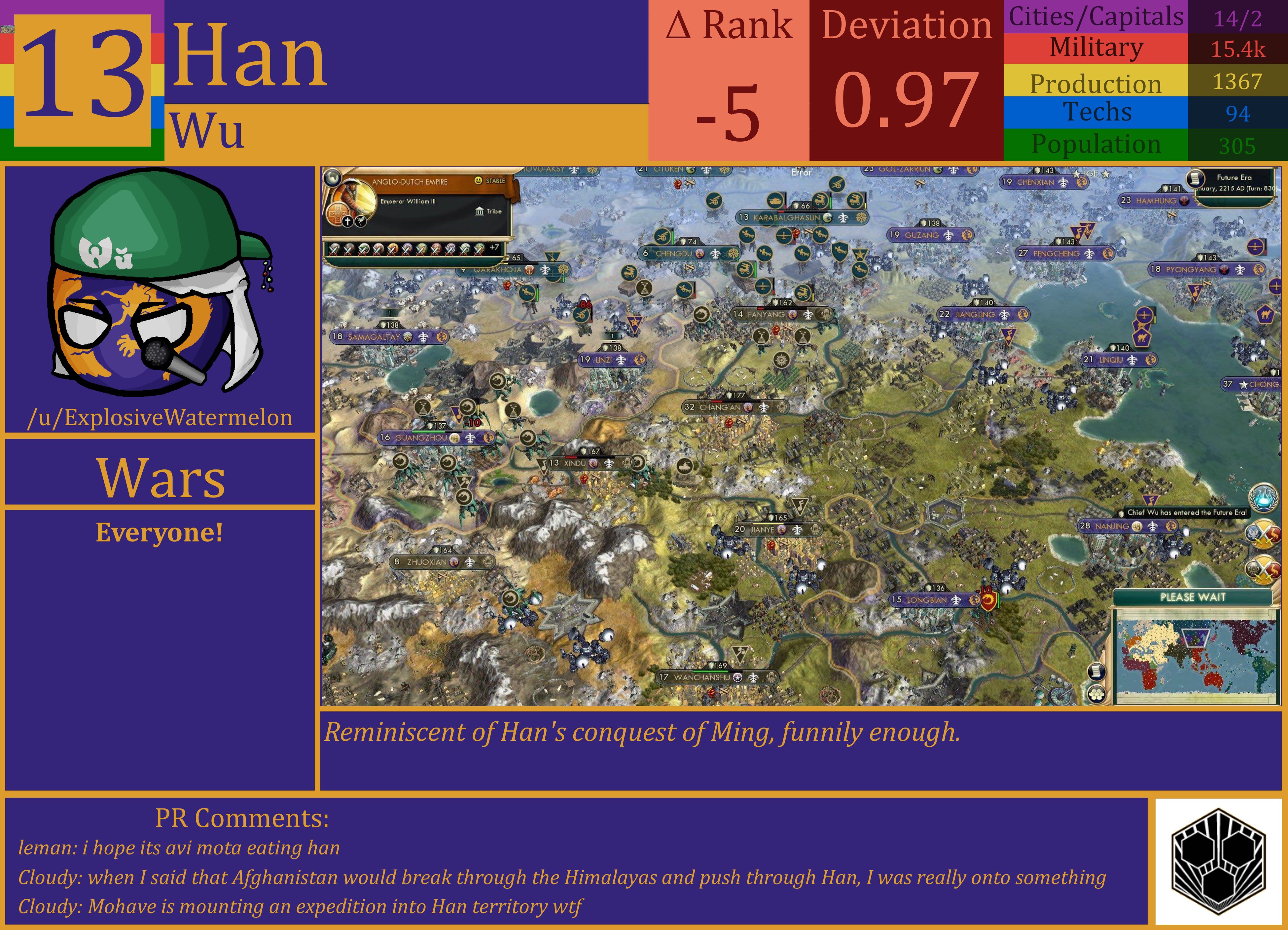 CBR In-Game Screenshot of Han