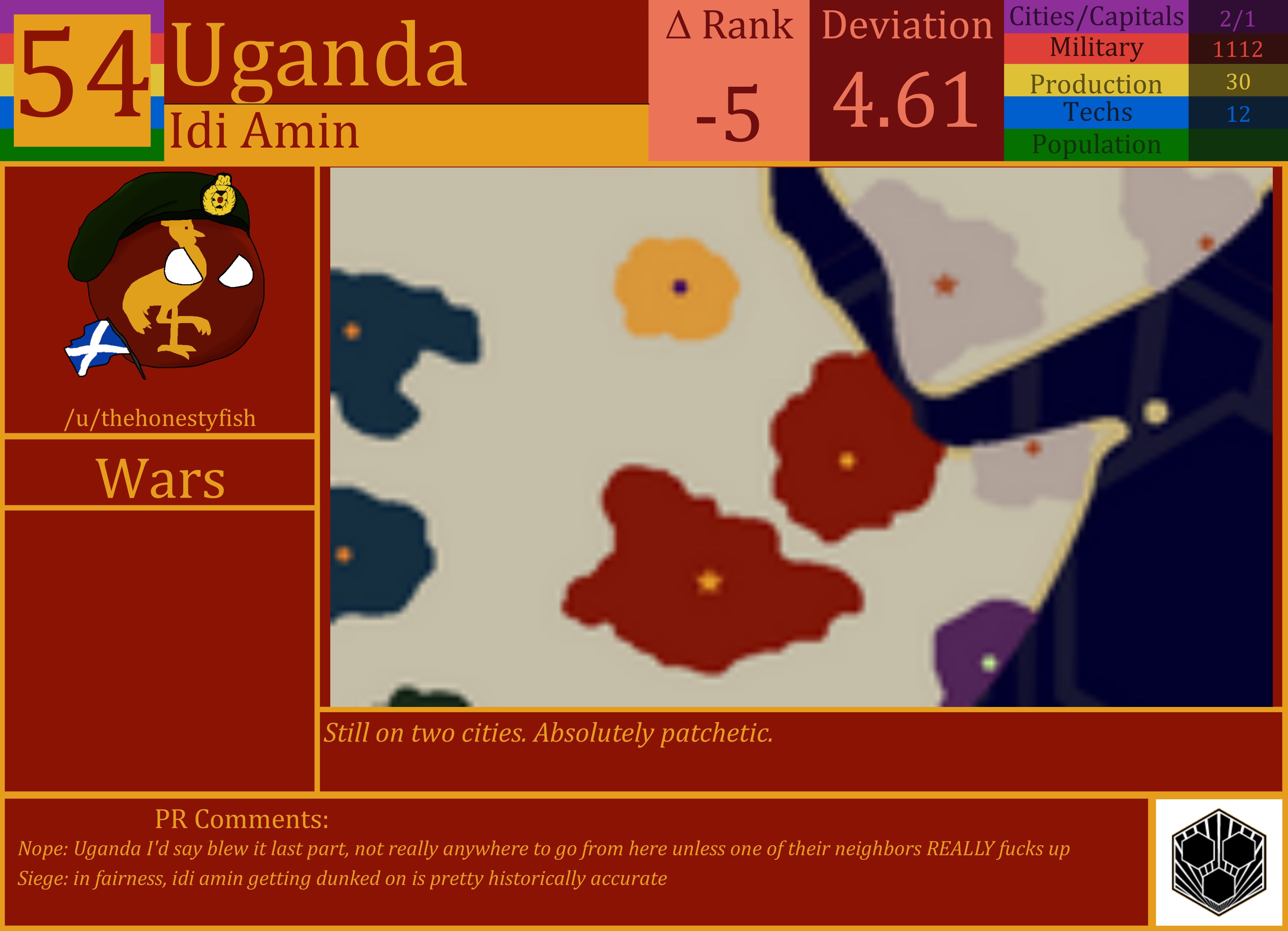 CBR In-Game Screenshot of Uganda