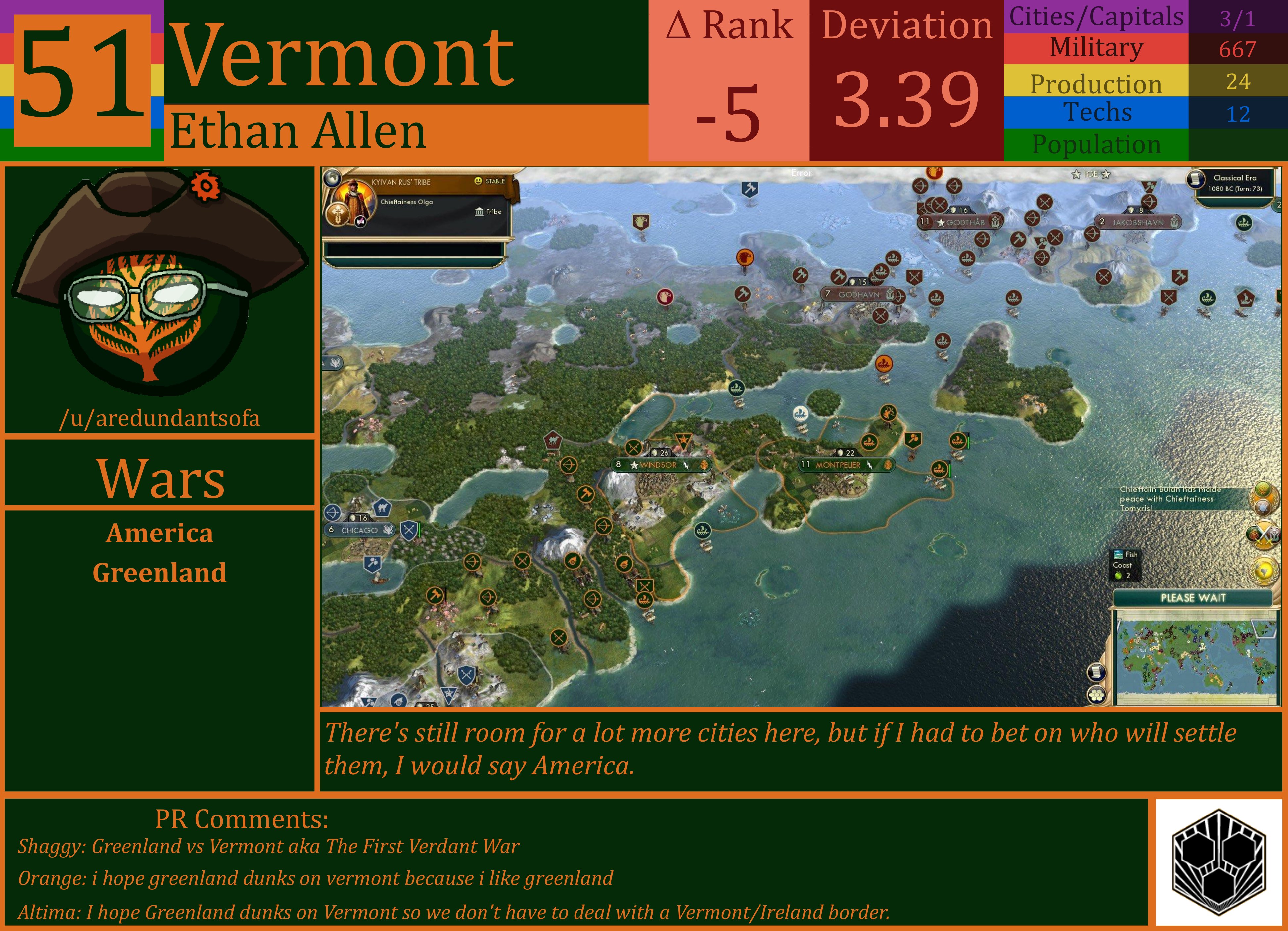 CBR In-Game Screenshot of Vermont