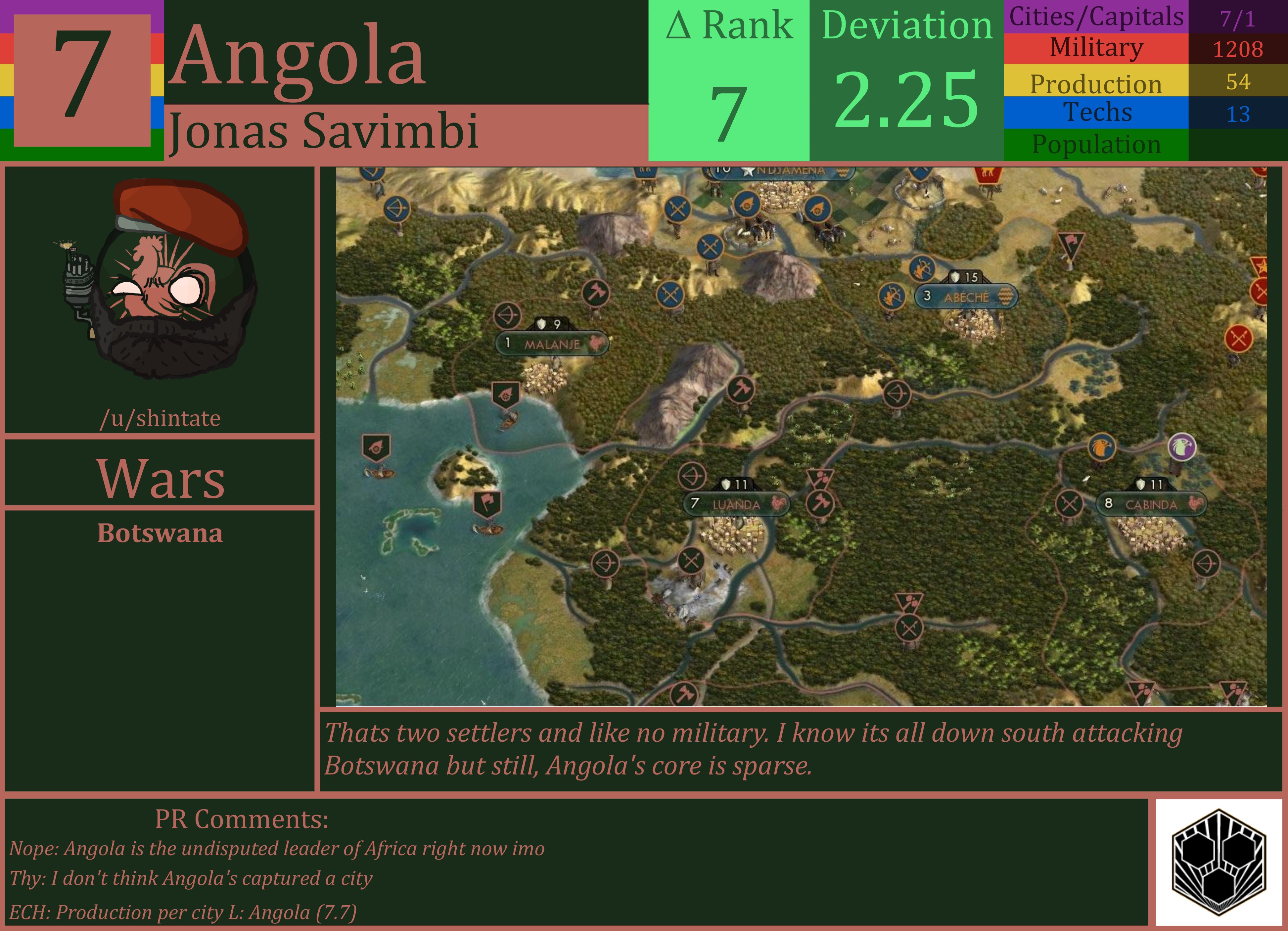 CBR In-Game Screenshot of Angola