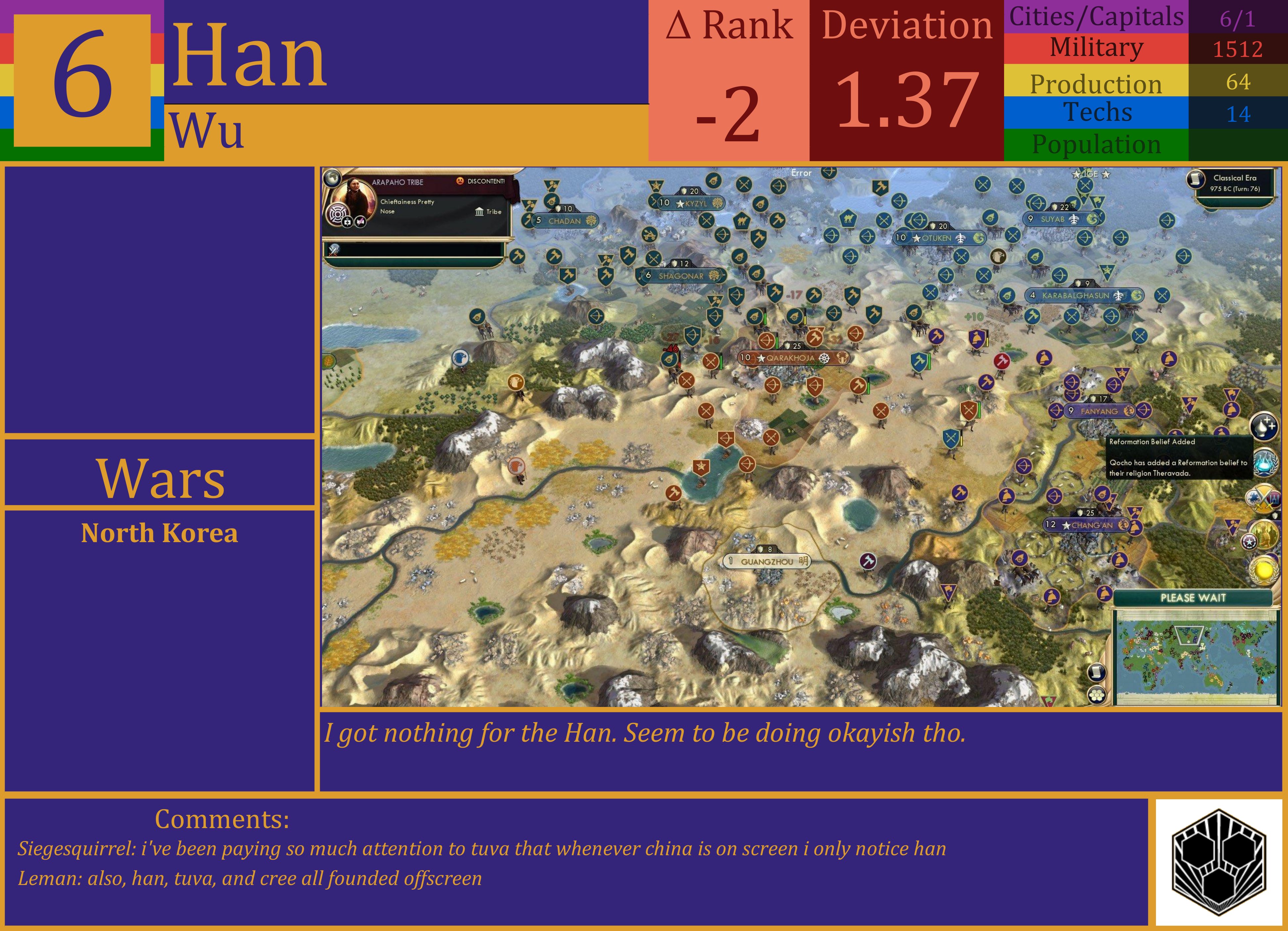 CBR In-Game Screenshot of Han