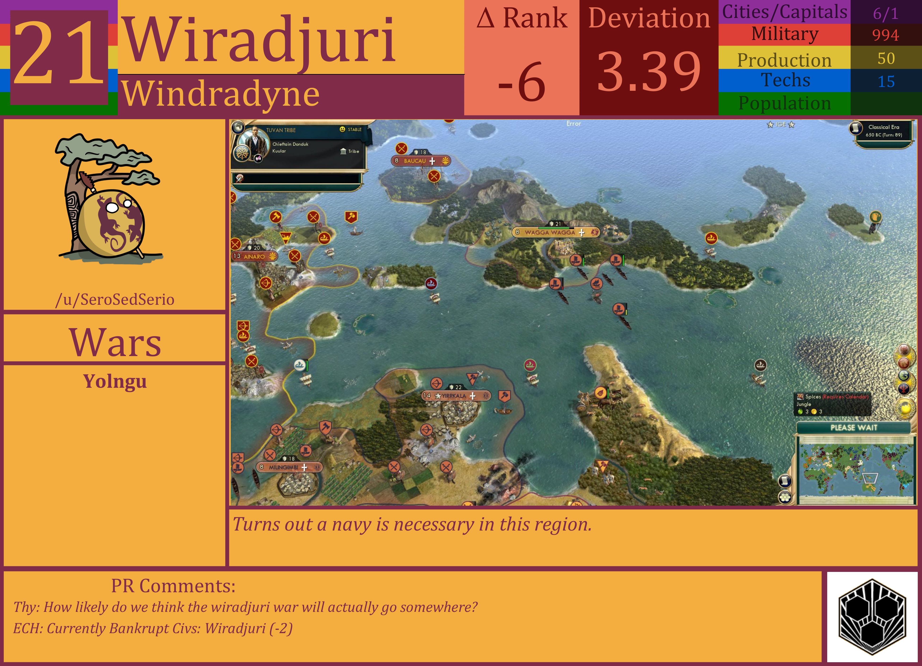 CBR In-Game Screenshot of Wiradjuri