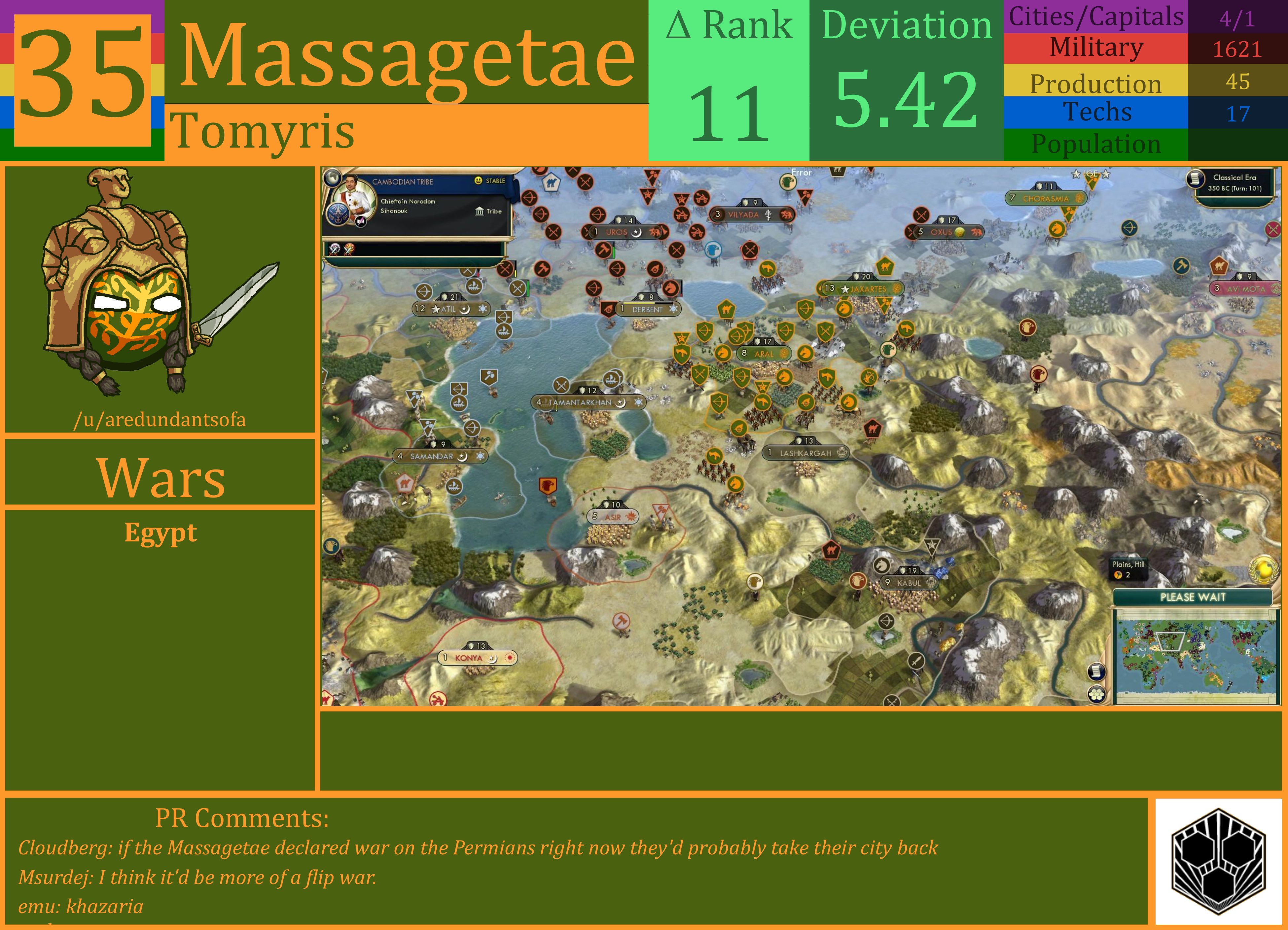 CBR In-Game Screenshot of Massagetae