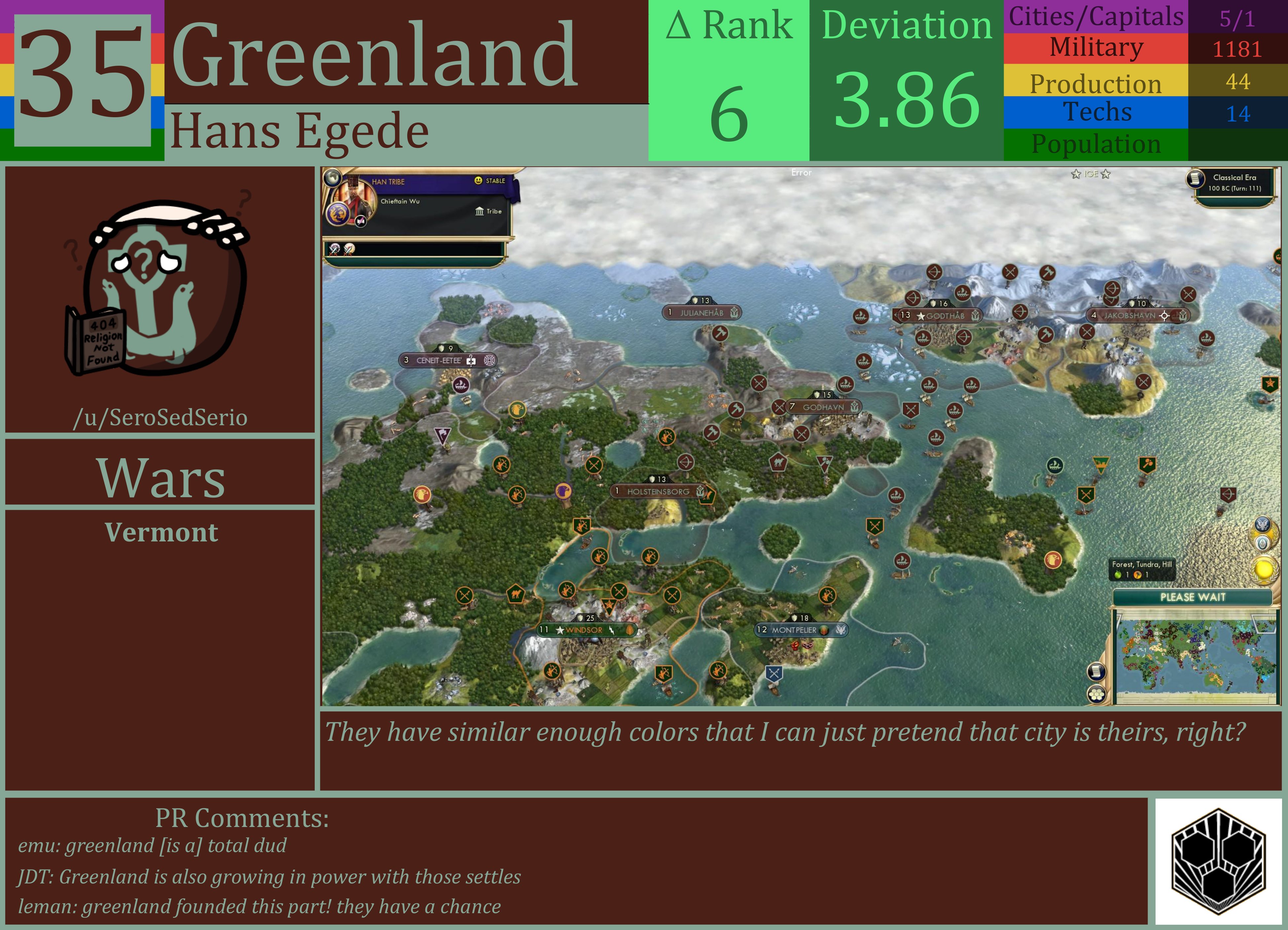 CBR In-Game Screenshot of Greenland