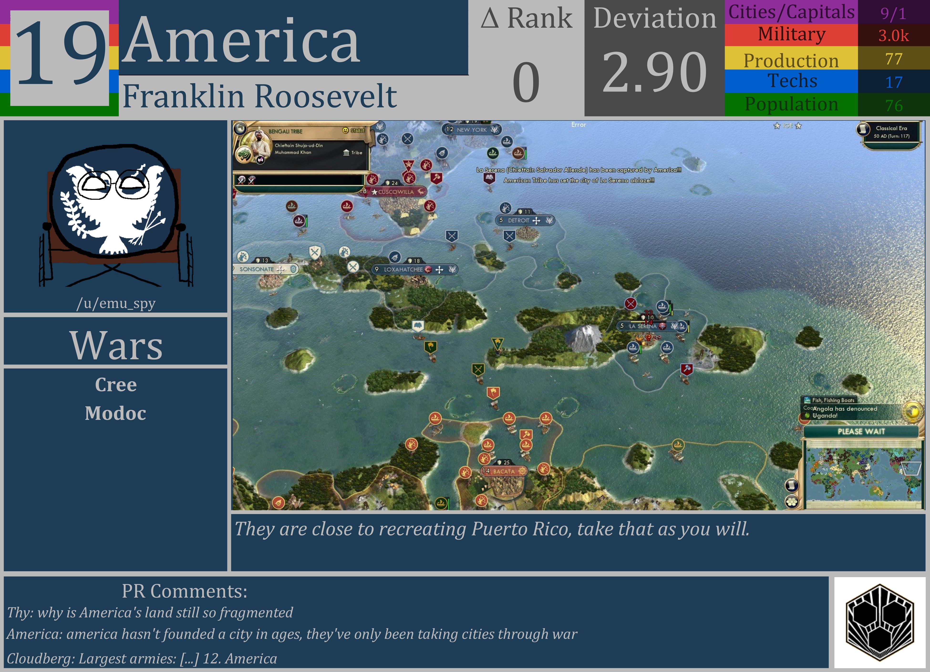 CBR In-Game Screenshot of America