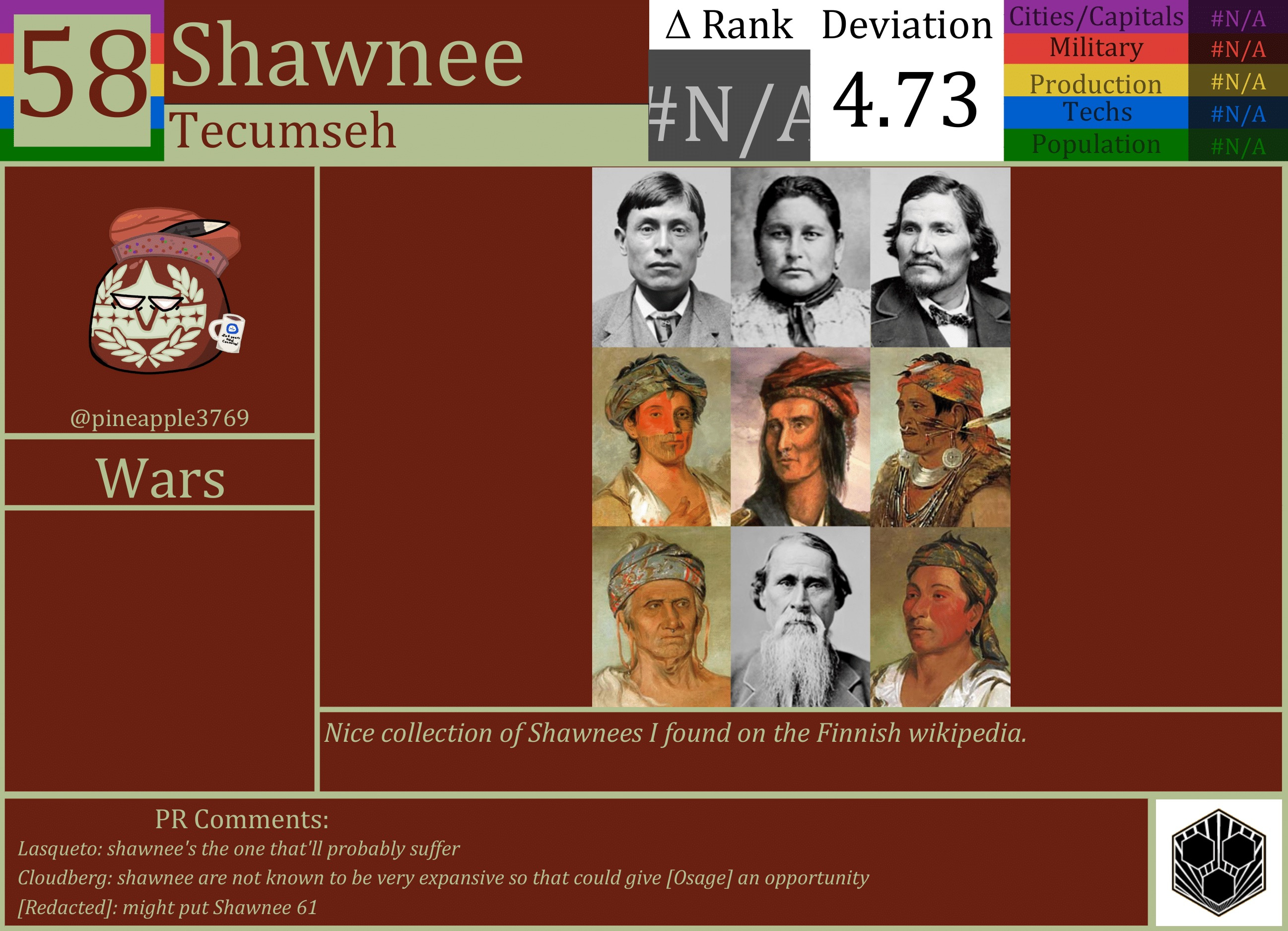 CBR In-Game Screenshot of Shawnee