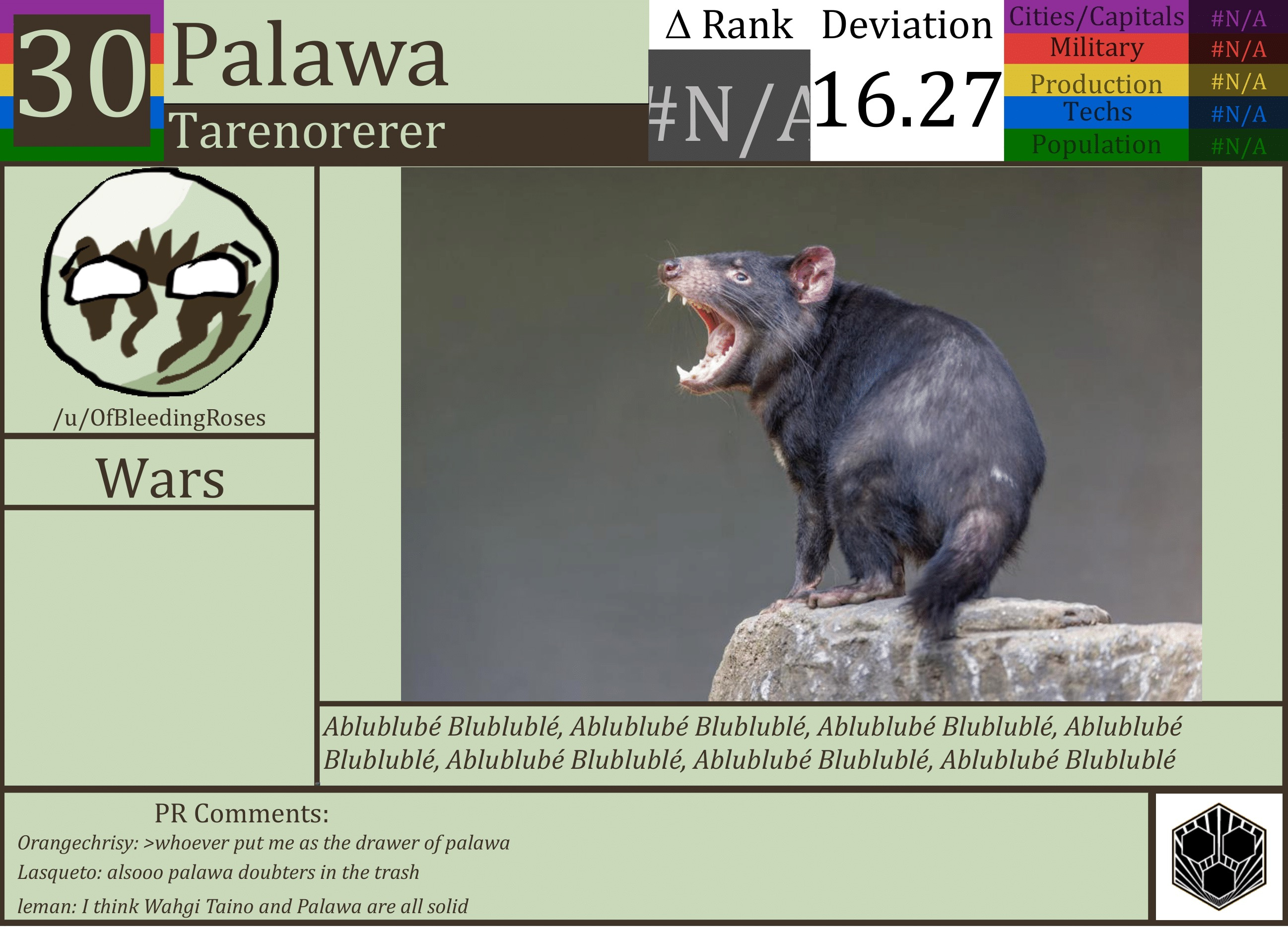 CBR In-Game Screenshot of Palawa