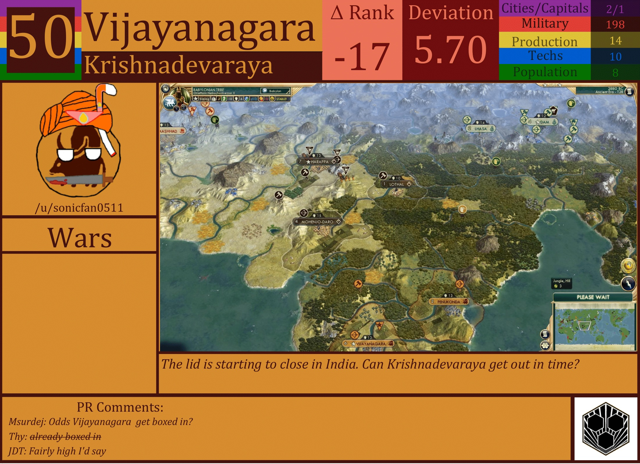 CBR In-Game Screenshot of Vijayanagara