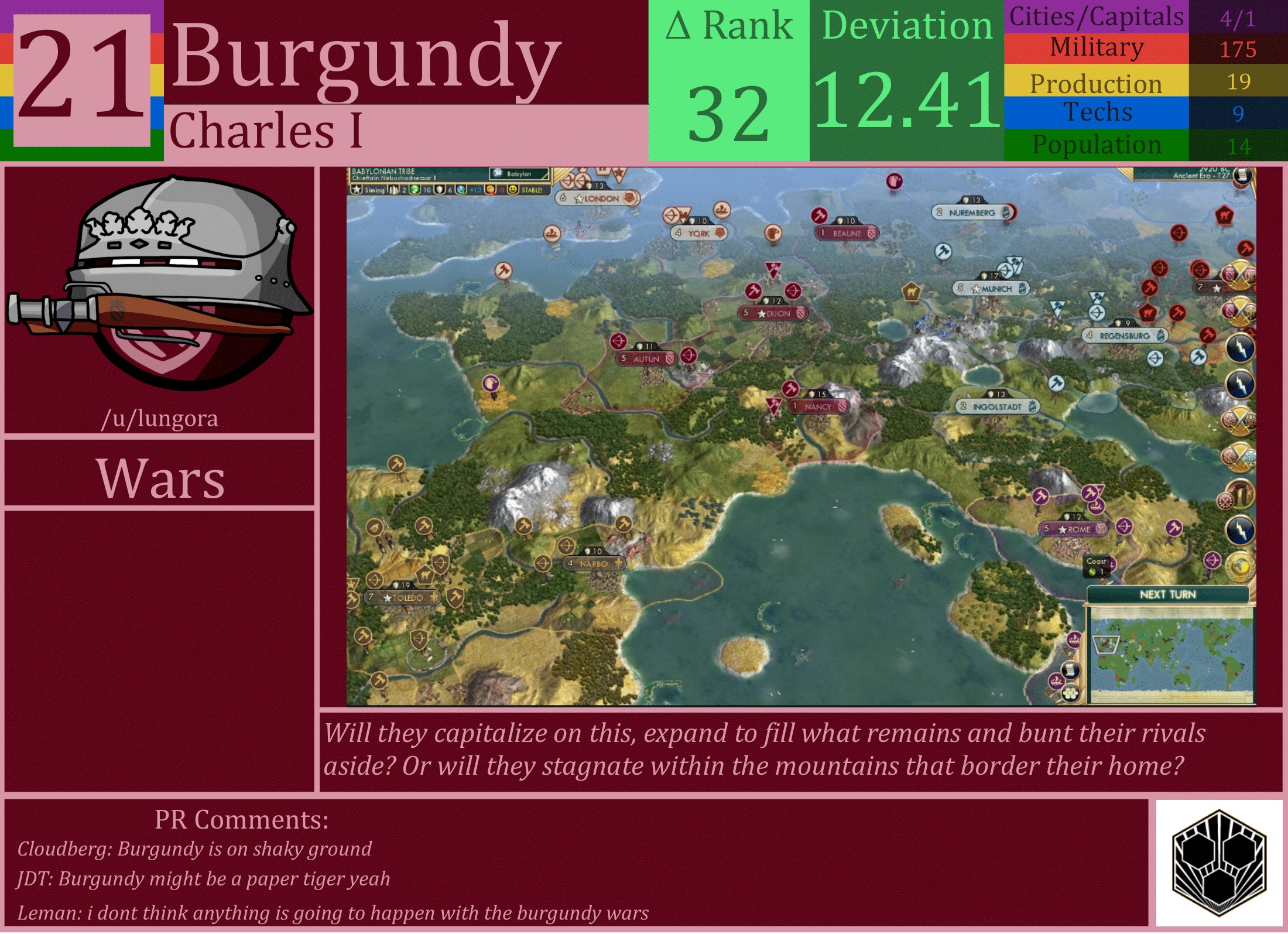 CBR In-Game Screenshot of Burgundy