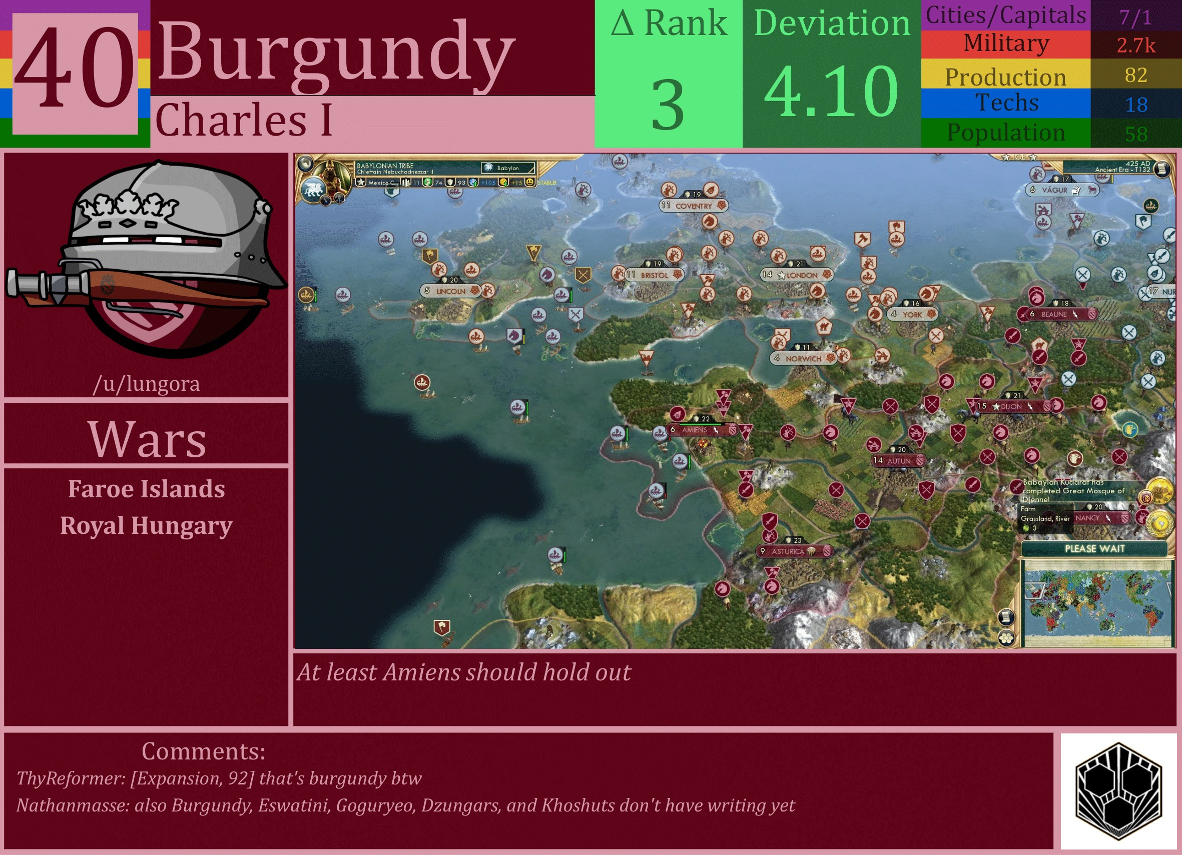 CBR In-Game Screenshot of Burgundy
